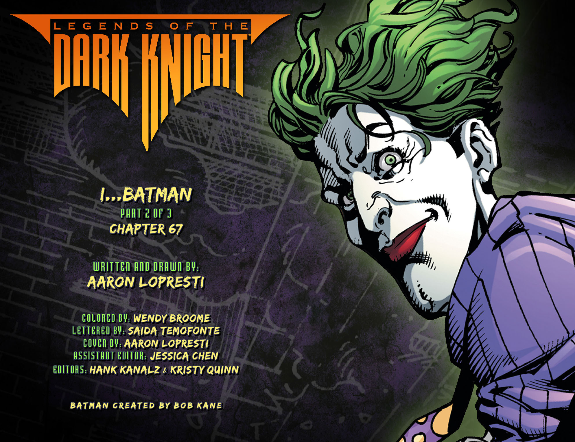 Read online Legends of the Dark Knight [I] comic -  Issue #67 - 2