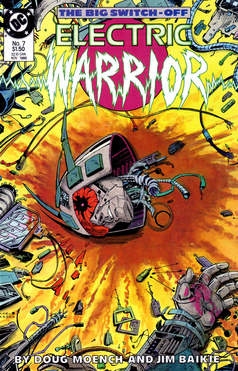 Read online Electric Warrior comic -  Issue #7 - 2