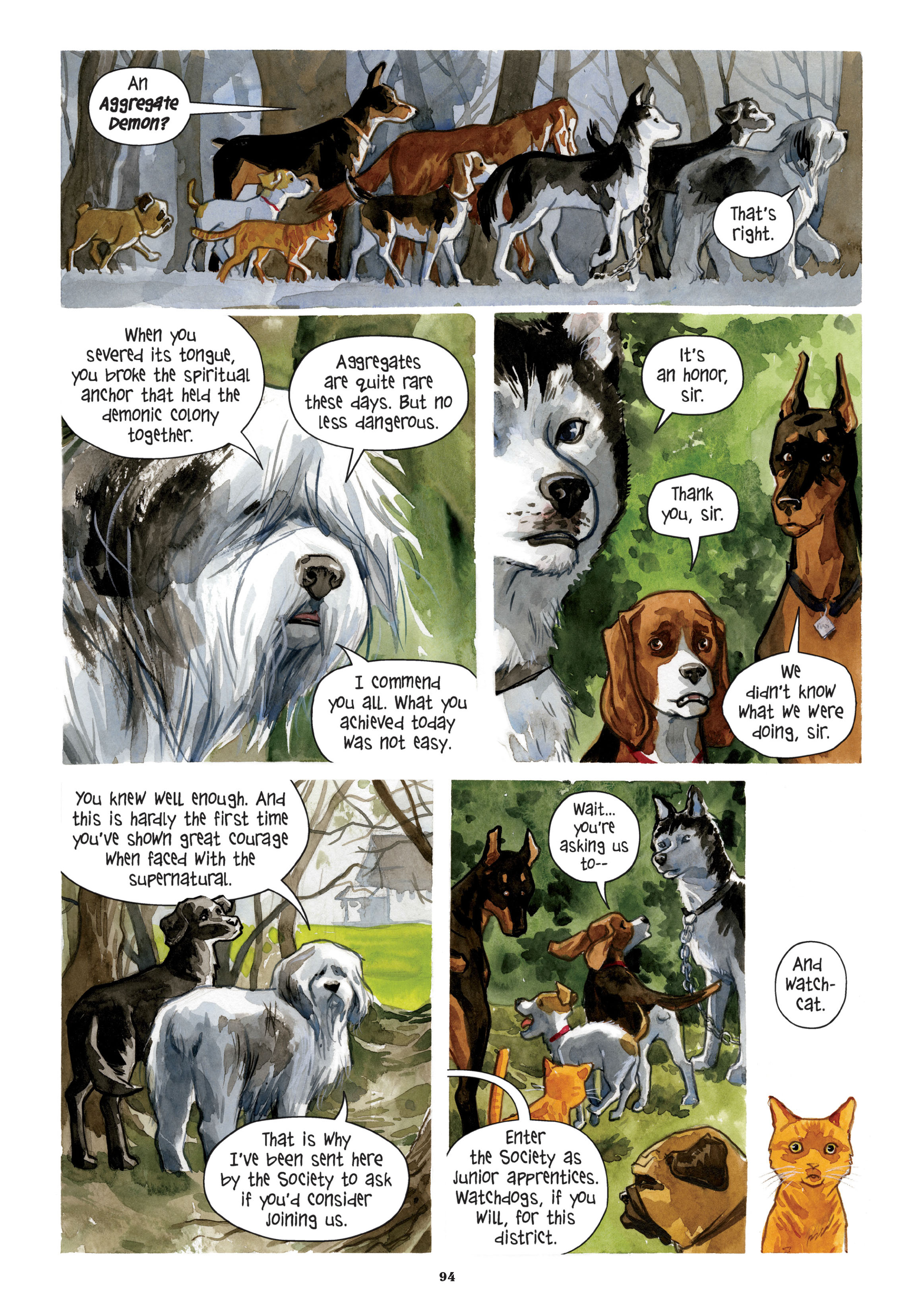 Read online Beasts of Burden: Animal Rites comic -  Issue # TPB - 90