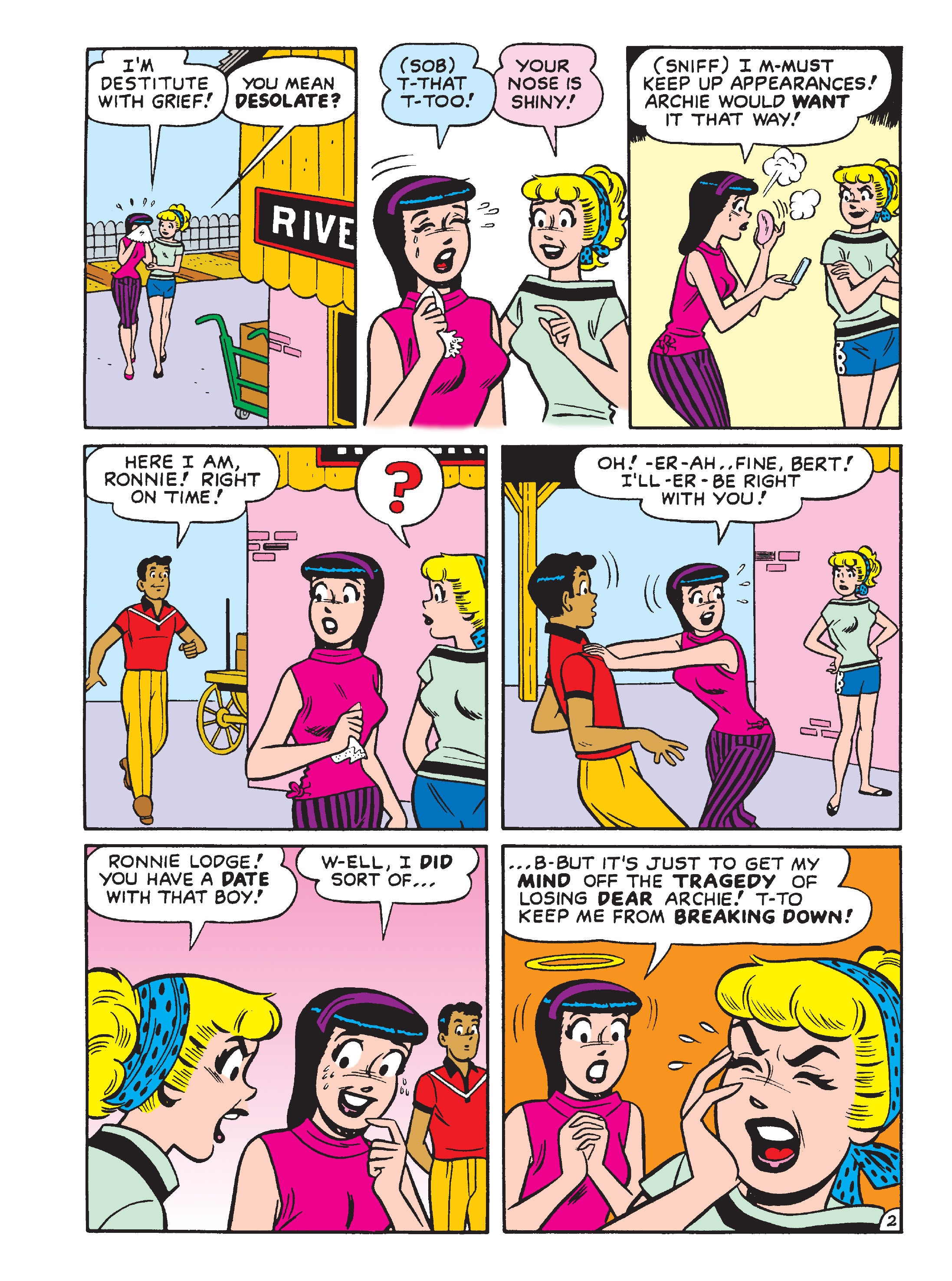 Read online Betty & Veronica Friends Double Digest comic -  Issue #245 - 136