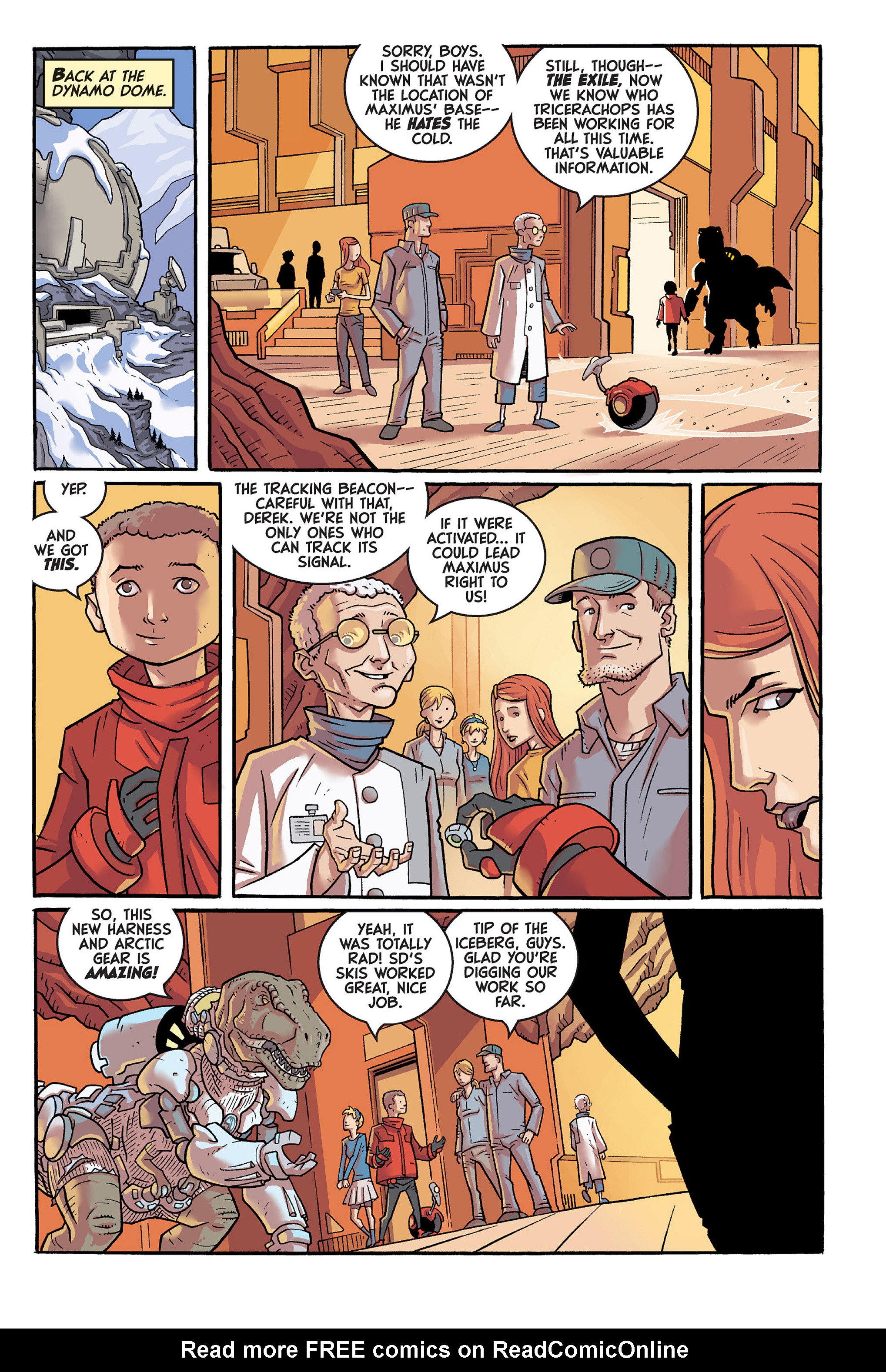 Read online Super Dinosaur (2011) comic -  Issue # _TPB 1 - 72