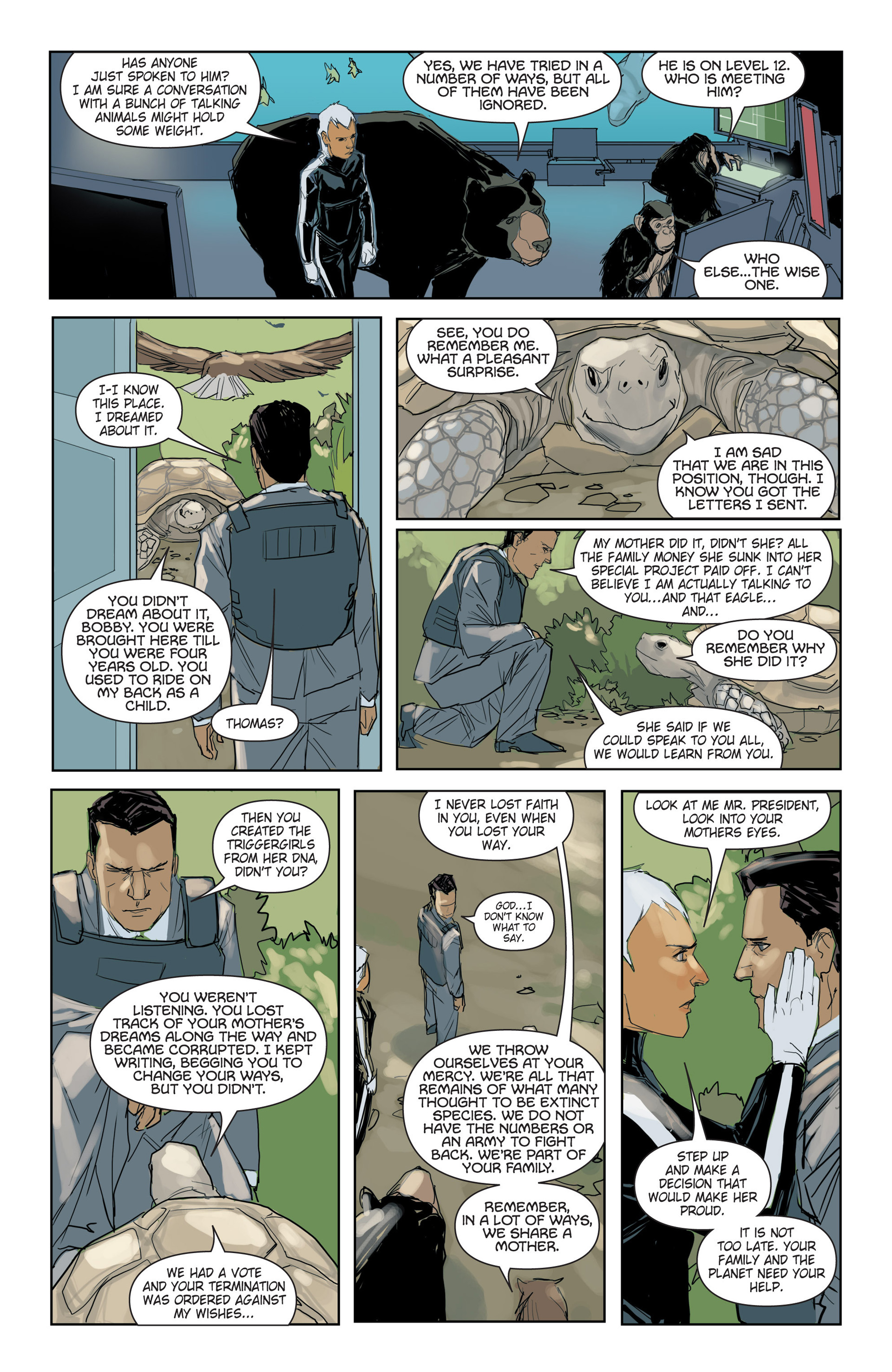 Read online TriggerGirl 6 comic -  Issue # TPB - 47