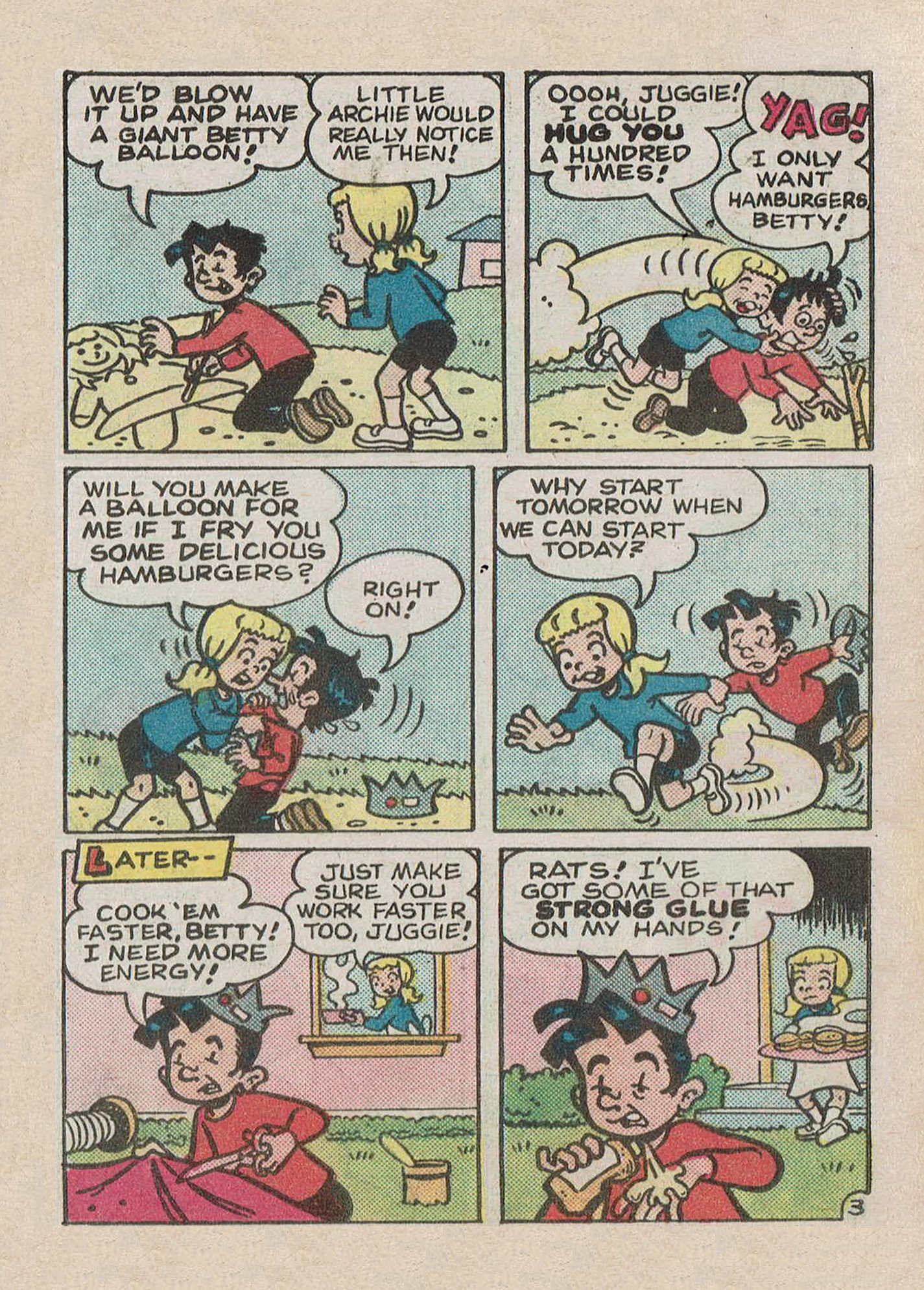 Read online Little Archie Comics Digest Magazine comic -  Issue #25 - 61