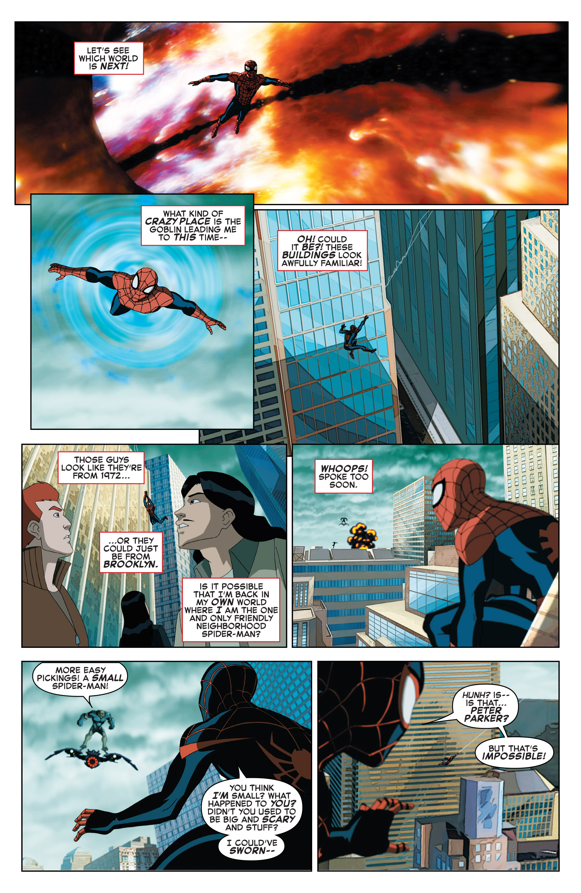 Read online Marvel Universe Ultimate Spider-Man Spider-Verse comic -  Issue #3 - 13