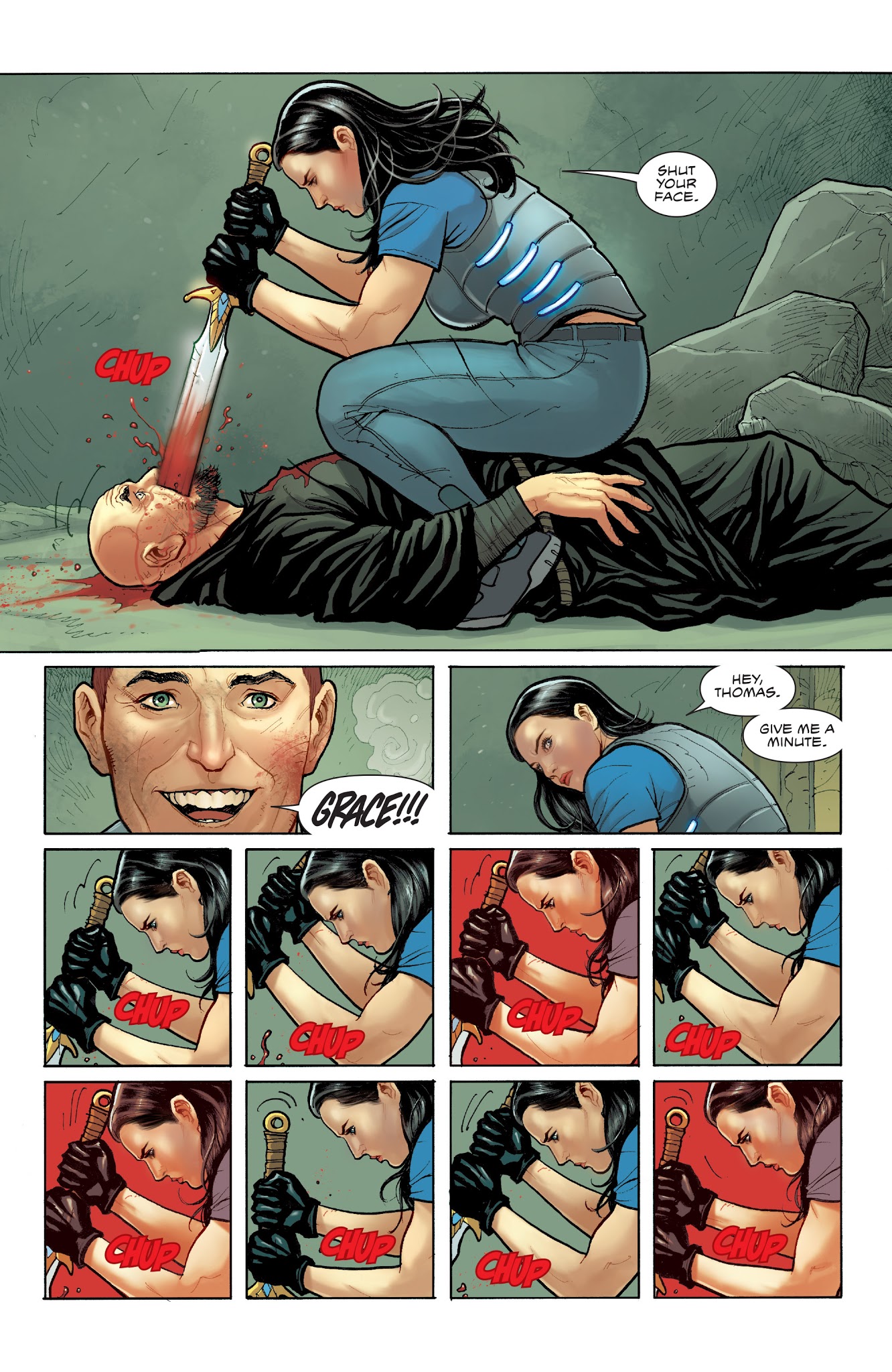 Read online Skybourne comic -  Issue #5 - 18