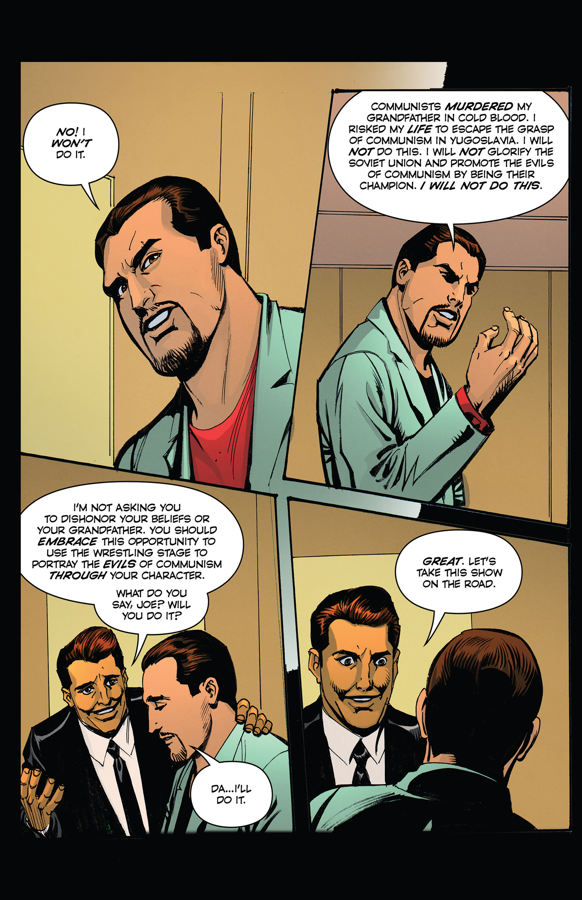 Read online Turnbuckle Titans: Nikolai Volkoff comic -  Issue #3 - 9