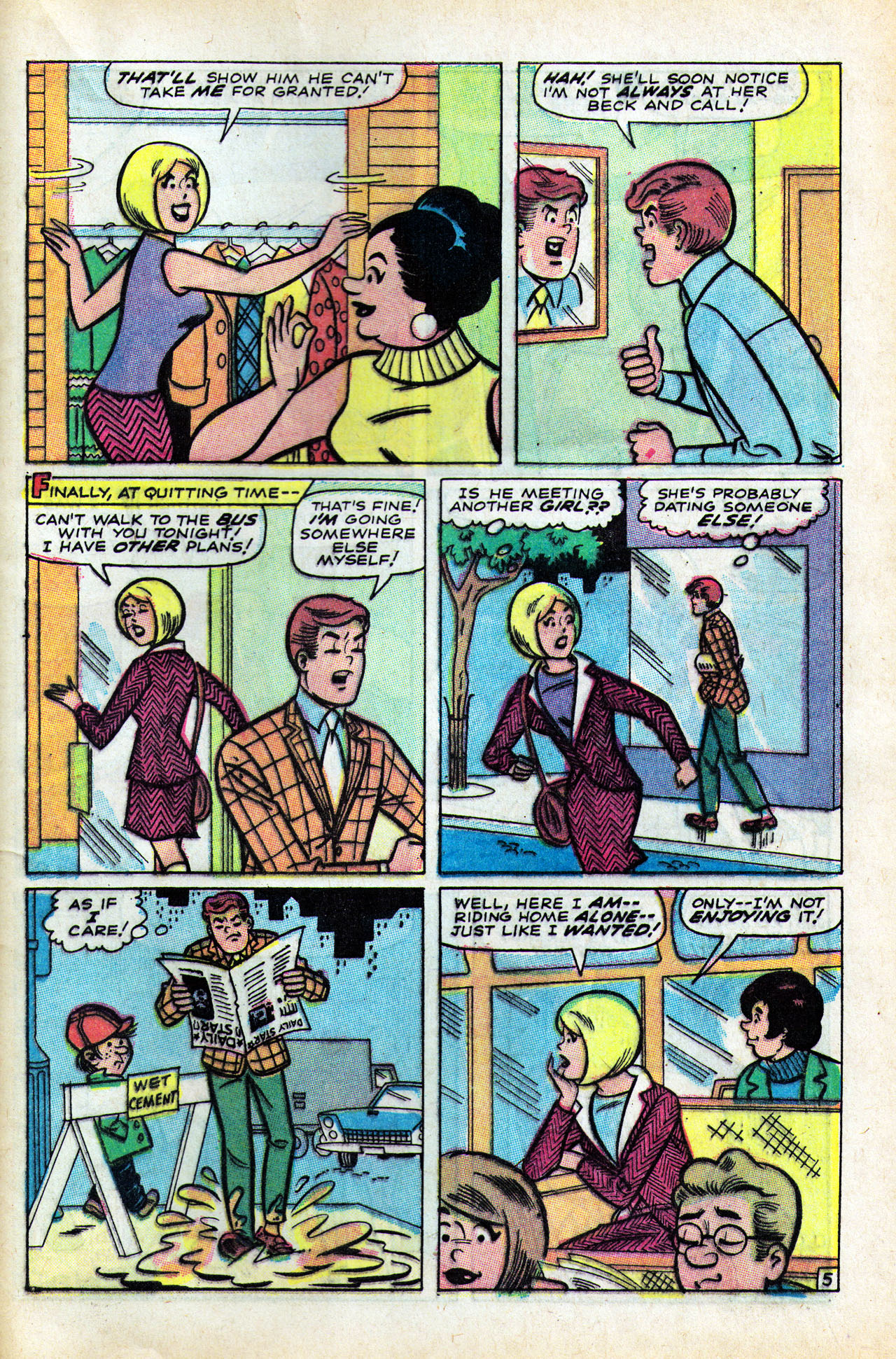 Read online Millie the Model comic -  Issue #159 - 33