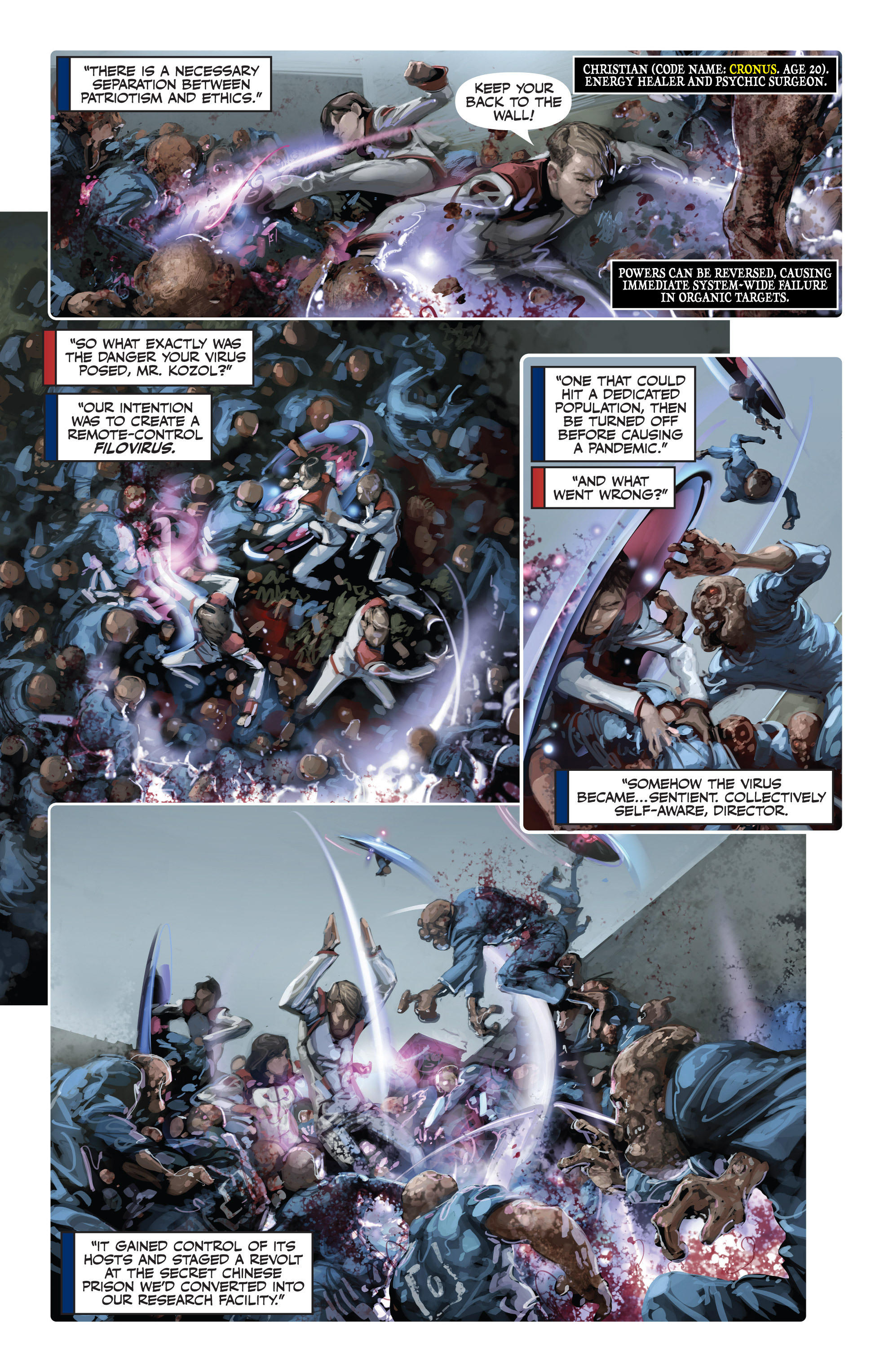 Read online Armor Hunters: Harbinger comic -  Issue # TPB - 84