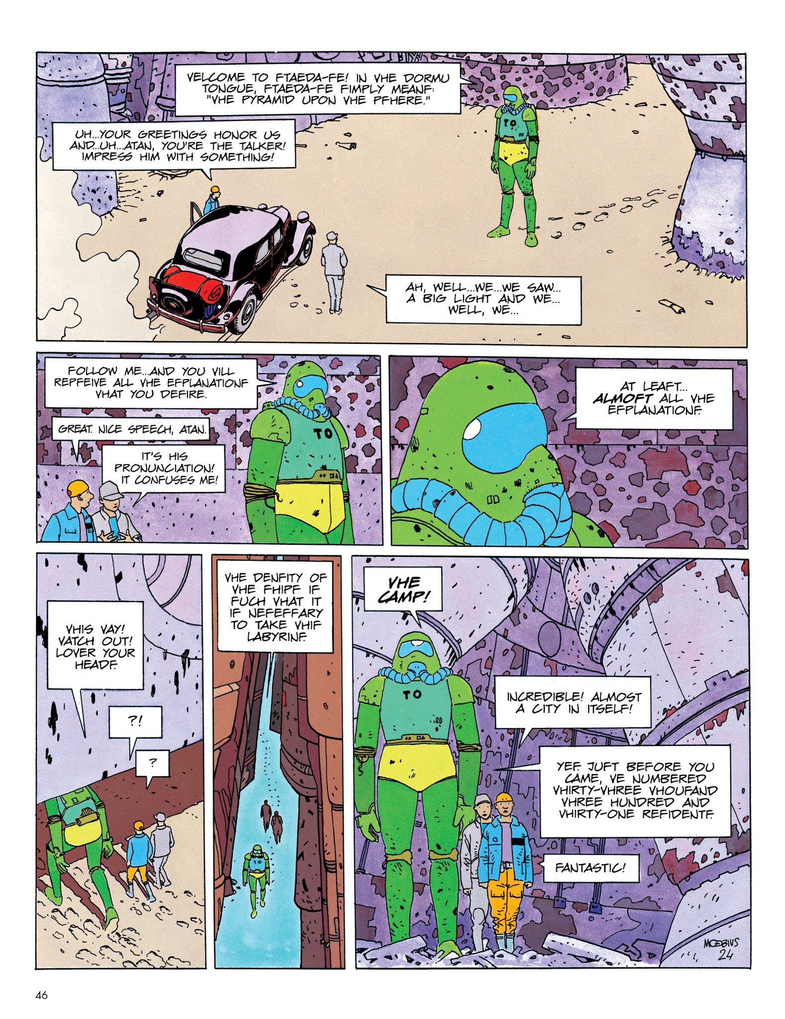 Read online Moebius Library comic -  Issue # TPB - 46