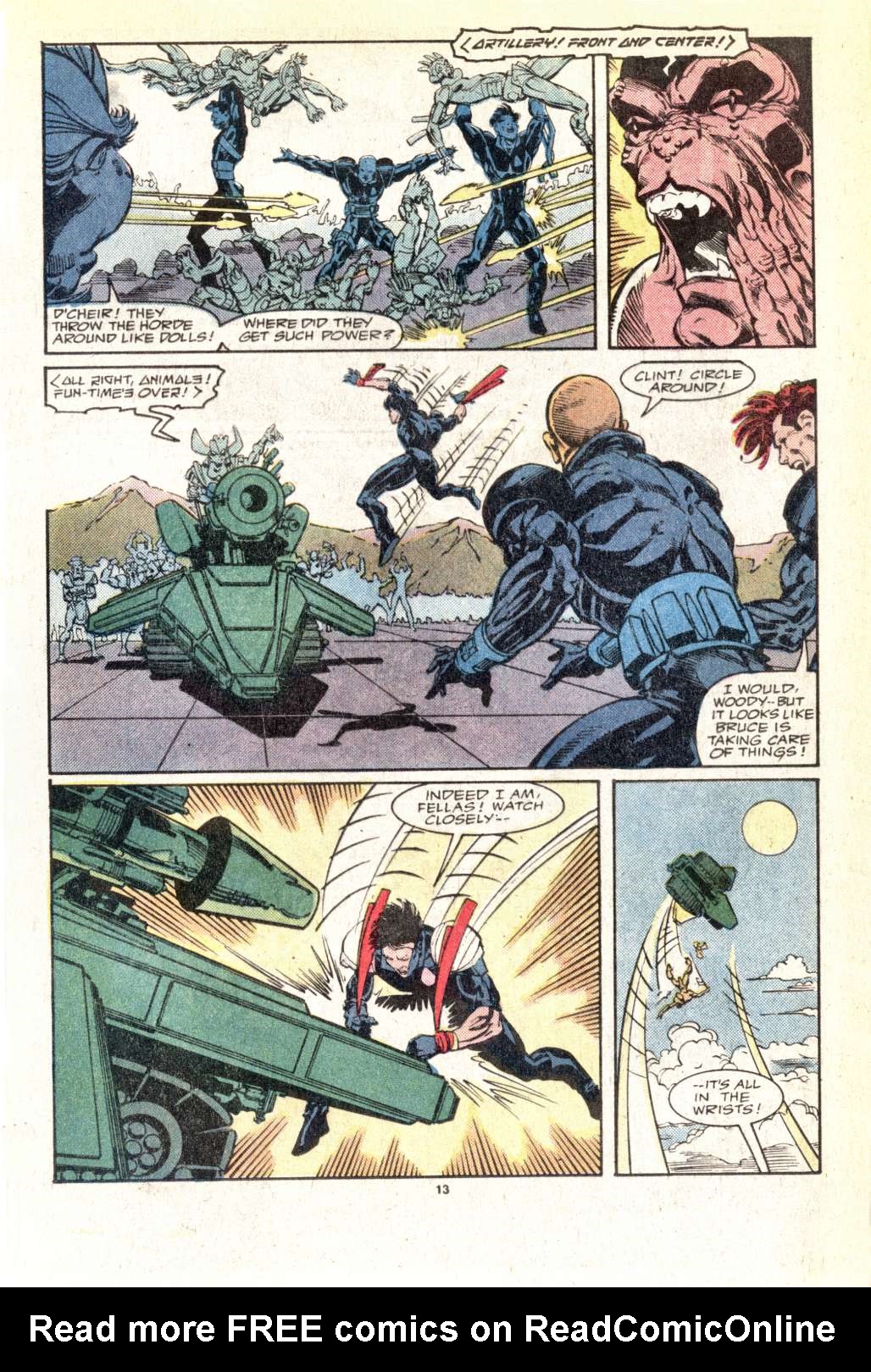 Read online Strikeforce: Morituri comic -  Issue #10 - 14