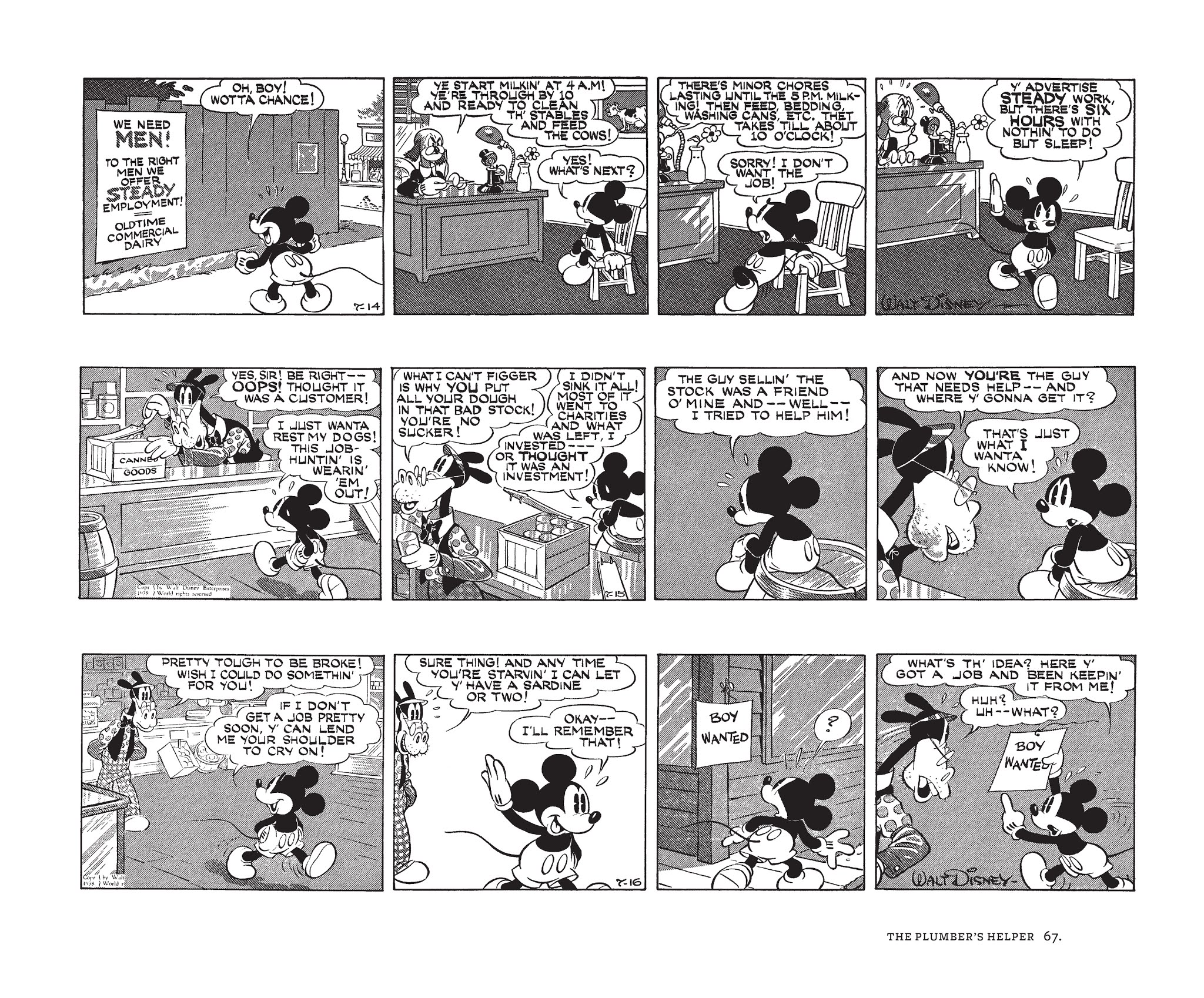 Read online Walt Disney's Mickey Mouse by Floyd Gottfredson comic -  Issue # TPB 5 (Part 1) - 67