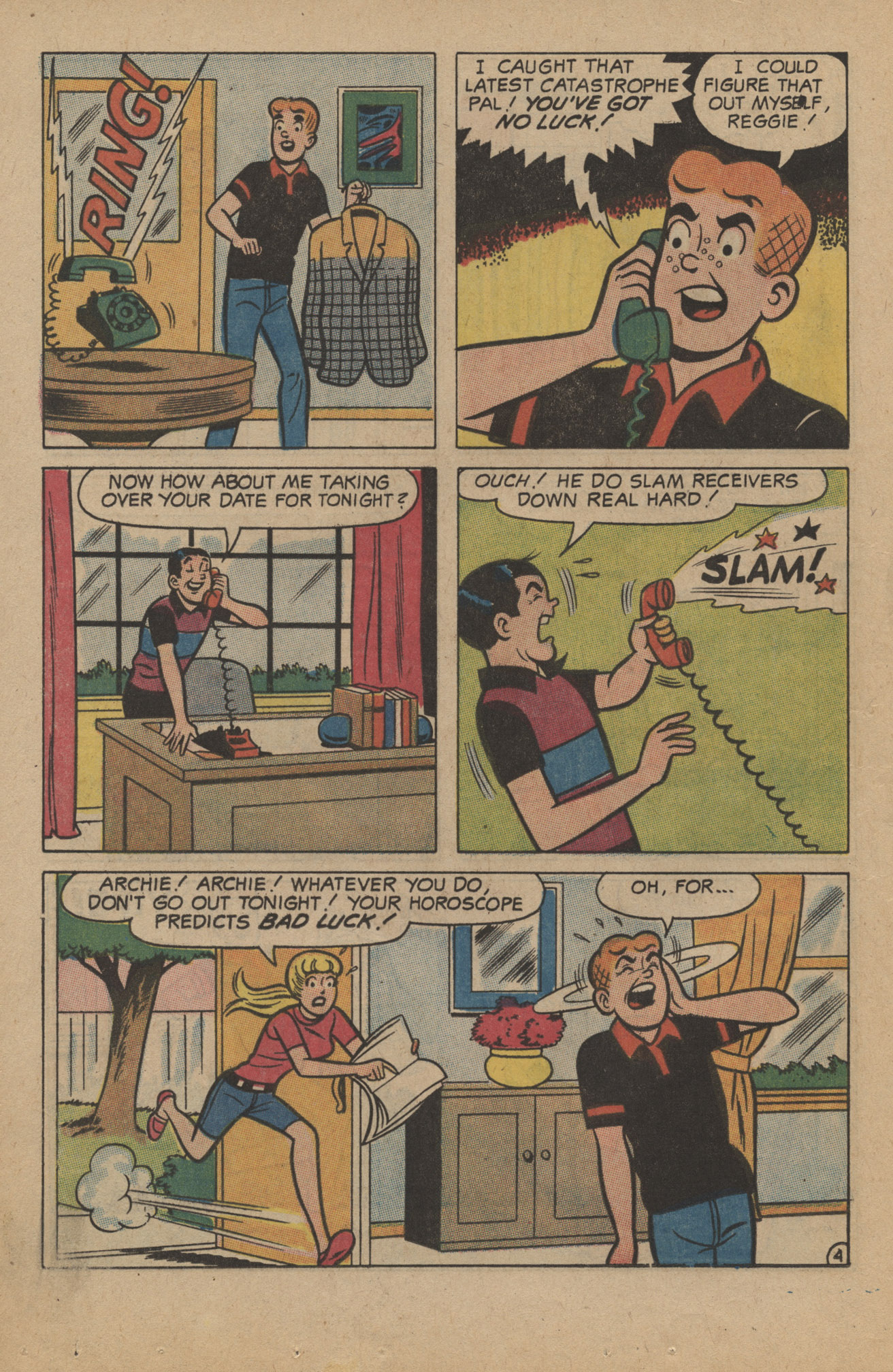 Read online Reggie and Me (1966) comic -  Issue #33 - 16