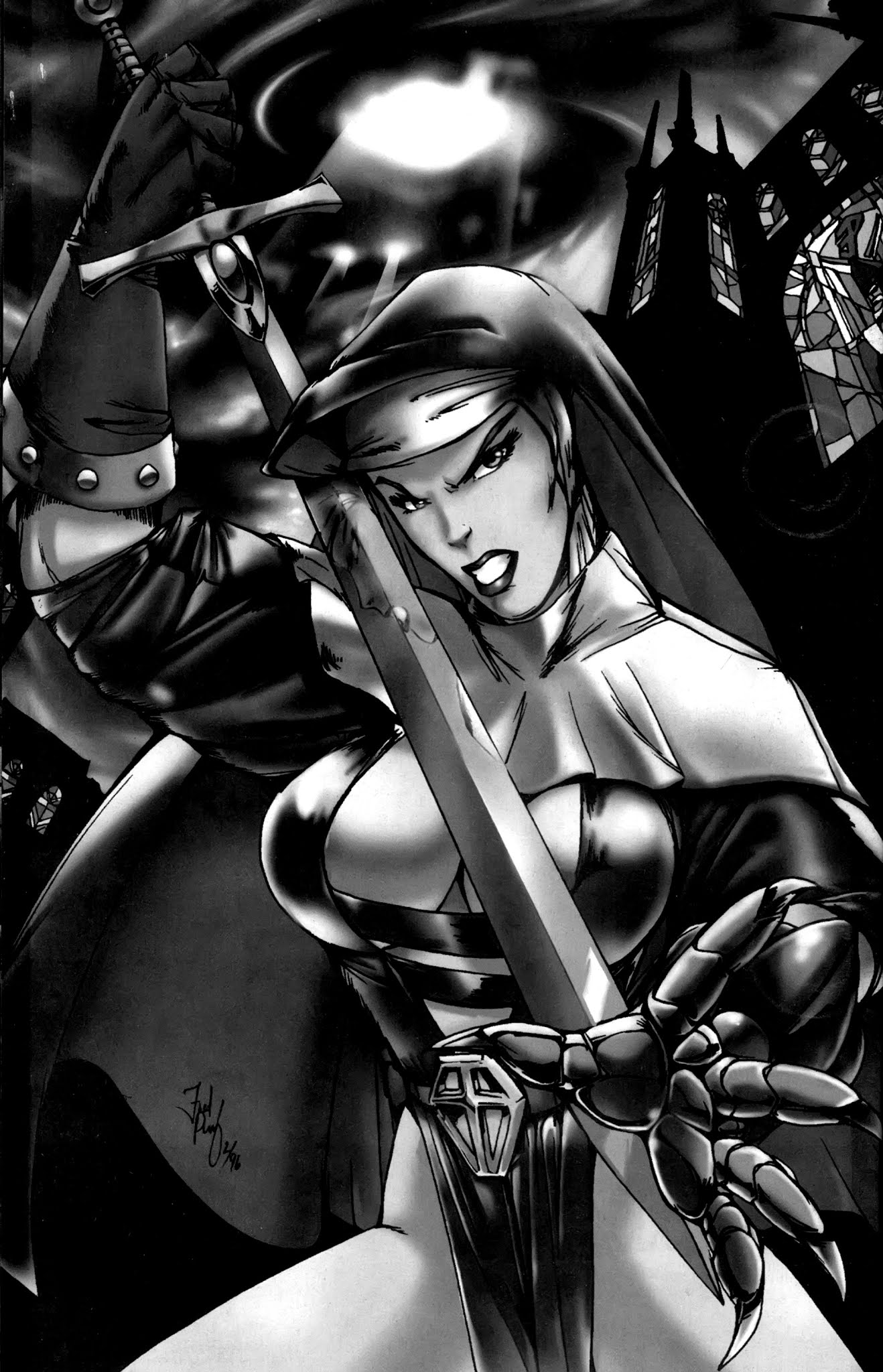Read online Warrior Nun Areala: Ghosts of the Past comic -  Issue #3 - 32