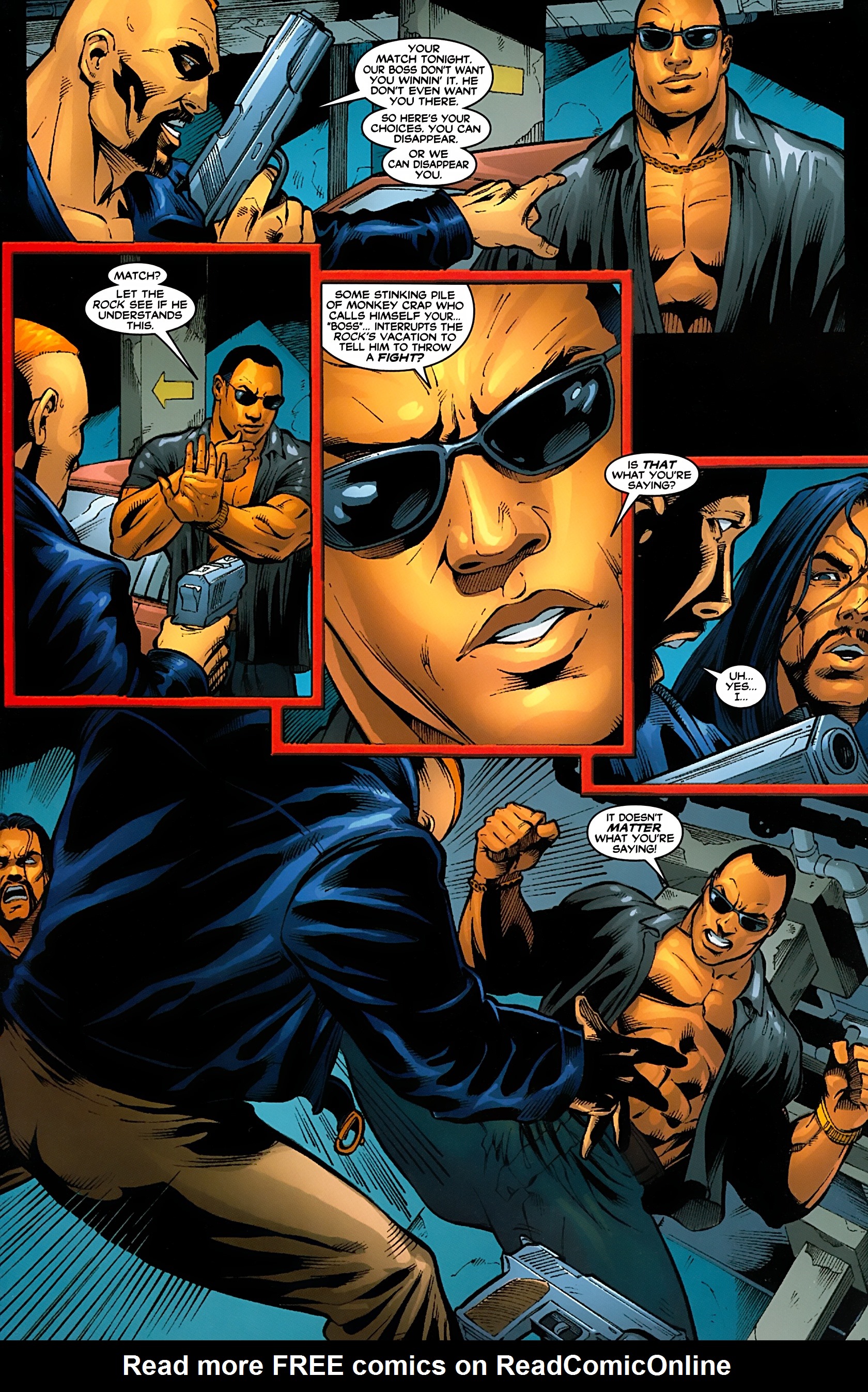 Read online The Rock comic -  Issue # Full - 5