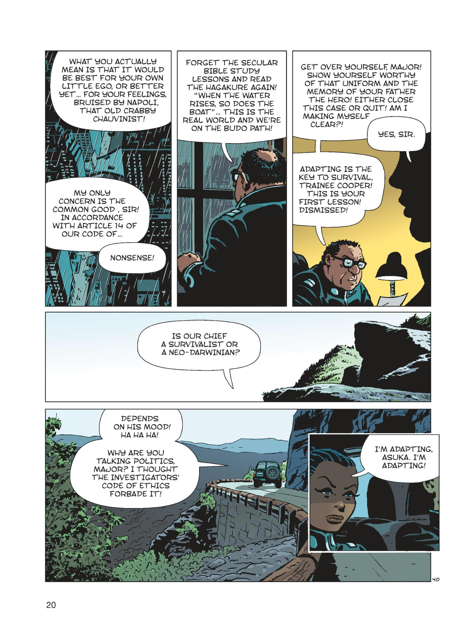 Read online Karma City comic -  Issue #2 - 20