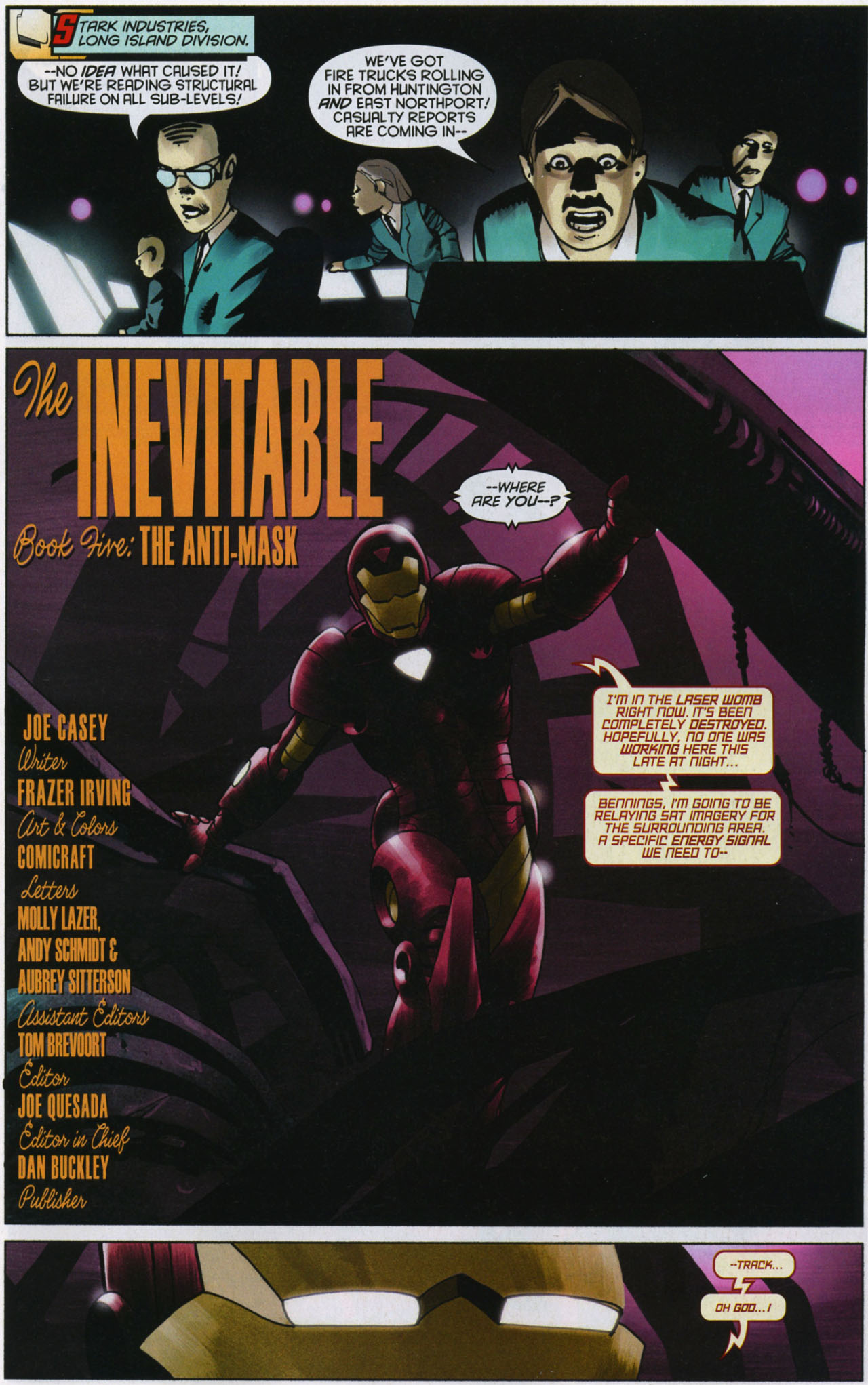 Read online Iron Man: Inevitable comic -  Issue #5 - 2