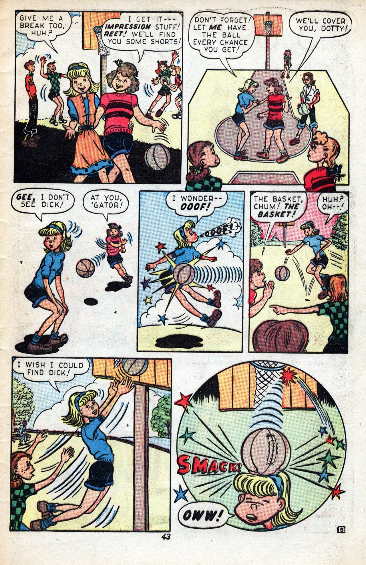 Read online Junior Miss (1947) comic -  Issue #24 - 39