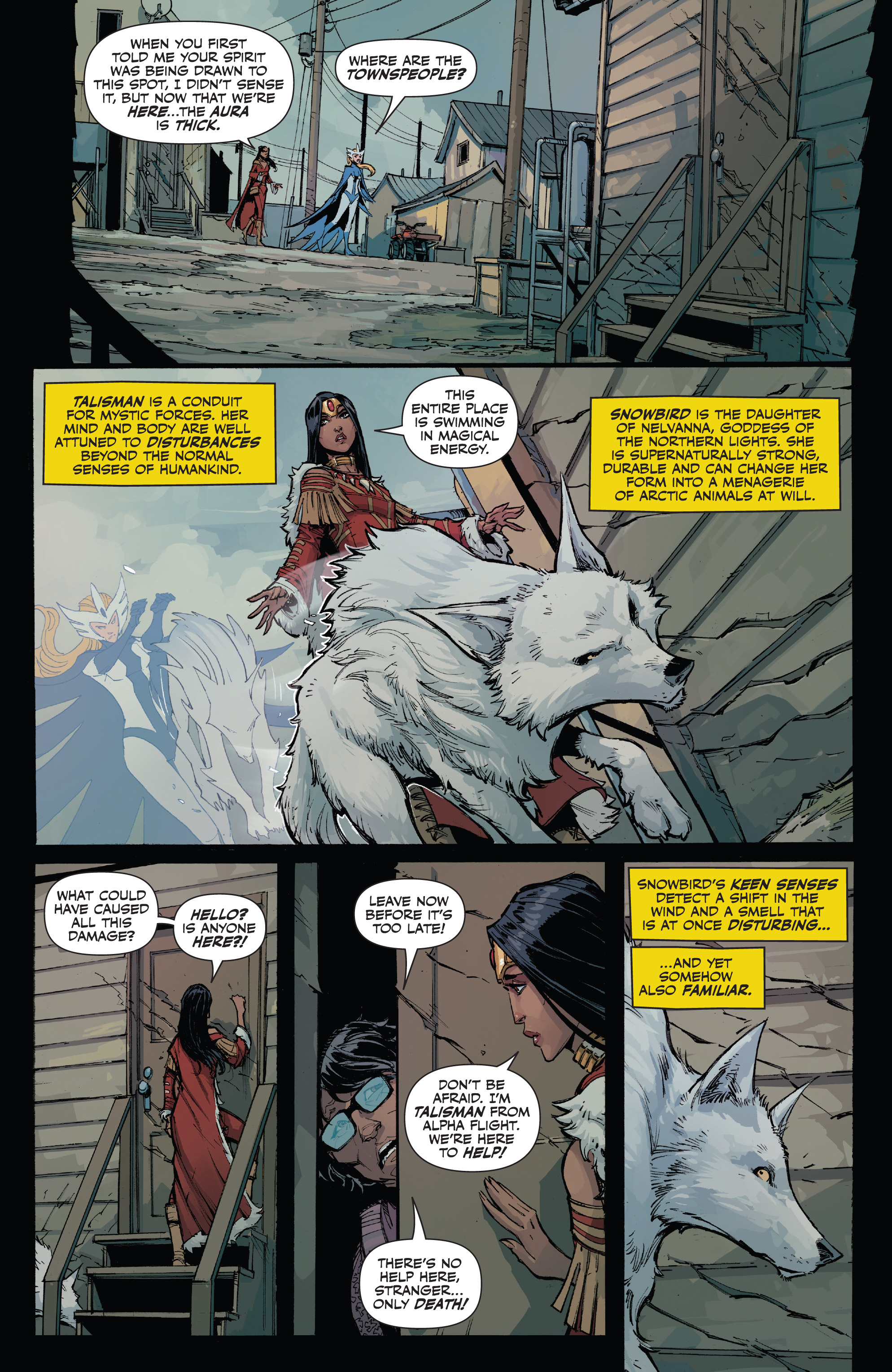Read online Alpha Flight: True North comic -  Issue # Full - 4