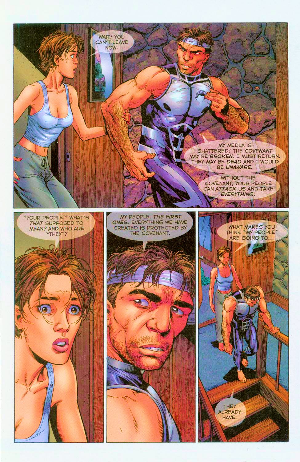 Read online Kin comic -  Issue #2 - 21