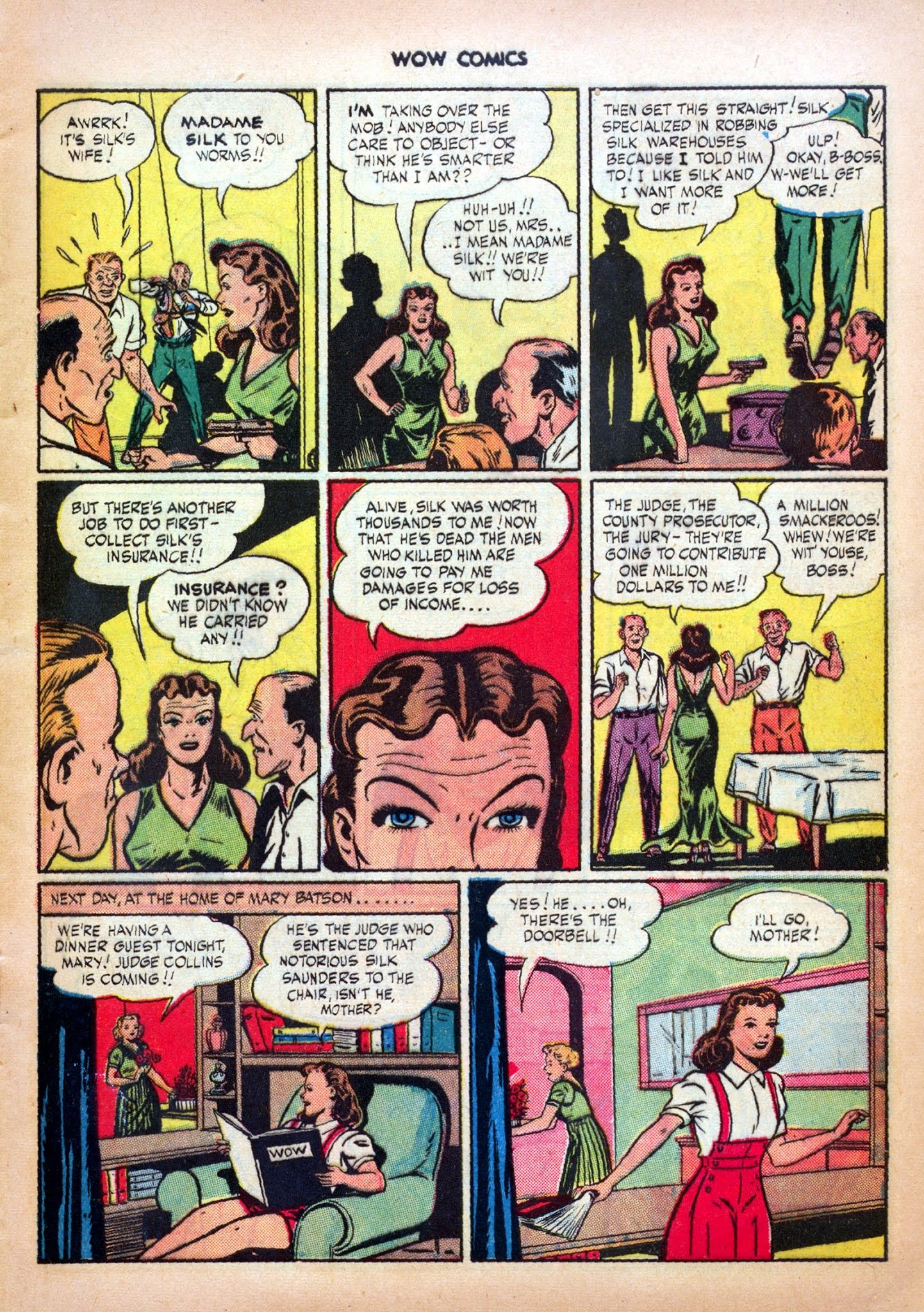 Read online Wow Comics comic -  Issue #37 - 5