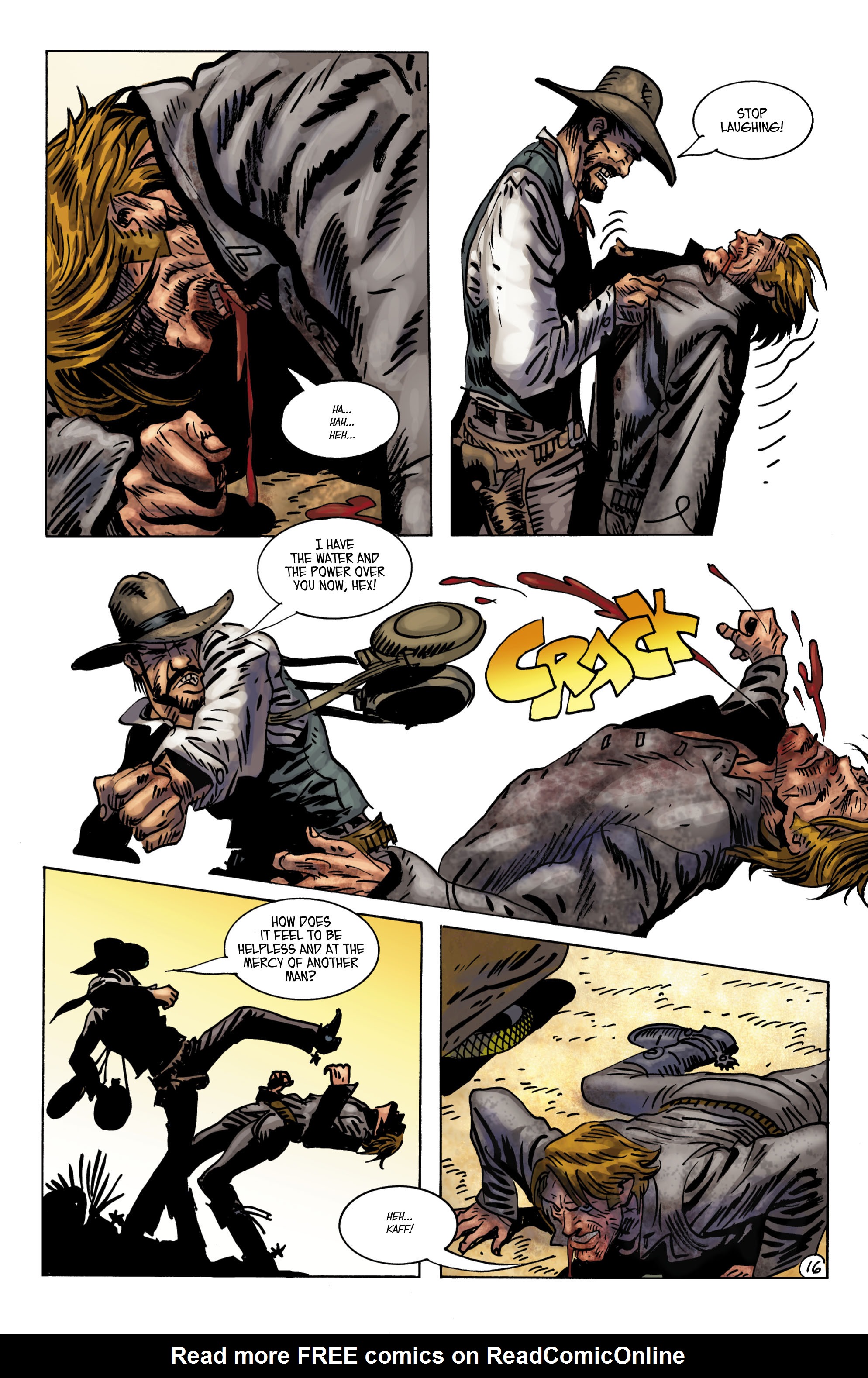 Read online Jonah Hex (2006) comic -  Issue #38 - 17