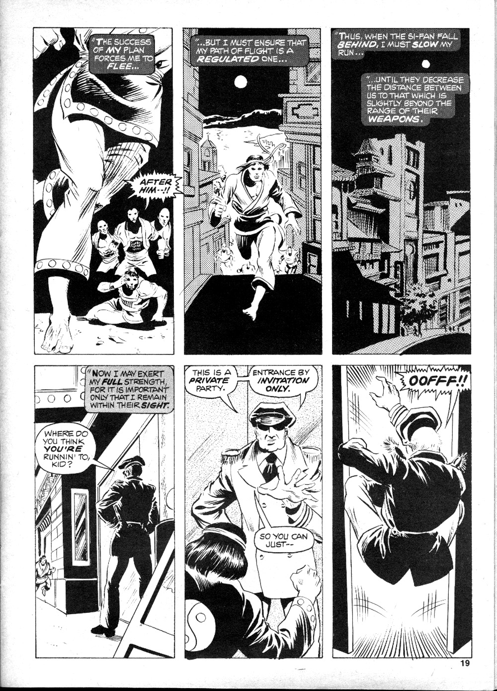 Read online The Deadly Hands of Kung Fu comic -  Issue #7 - 19