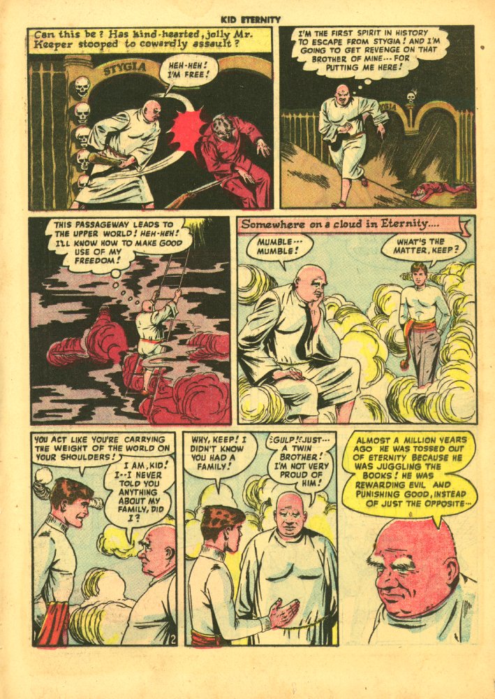 Read online Kid Eternity (1946) comic -  Issue #11 - 37