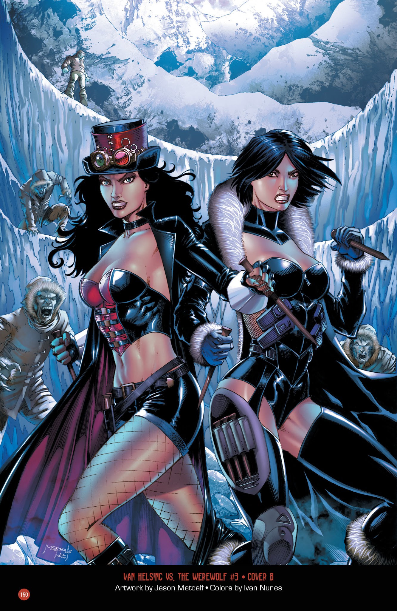 Read online Van Helsing vs. Werewolf comic -  Issue # _TPB 1 - 150