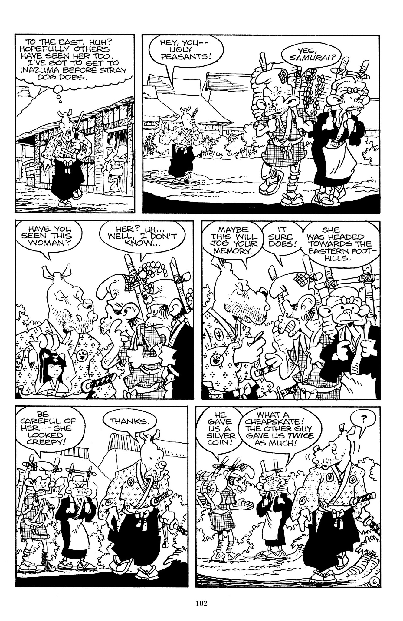 Read online The Usagi Yojimbo Saga comic -  Issue # TPB 5 - 99