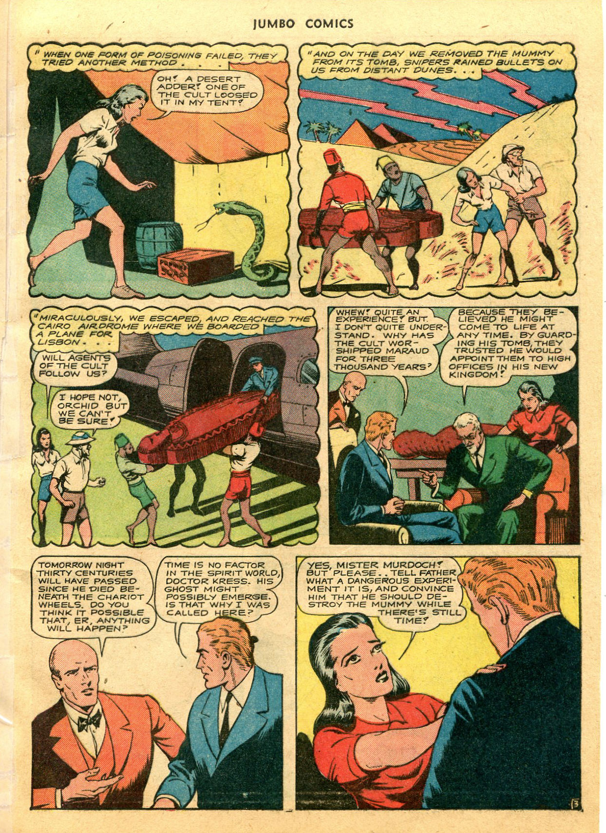 Read online Jumbo Comics comic -  Issue #57 - 51