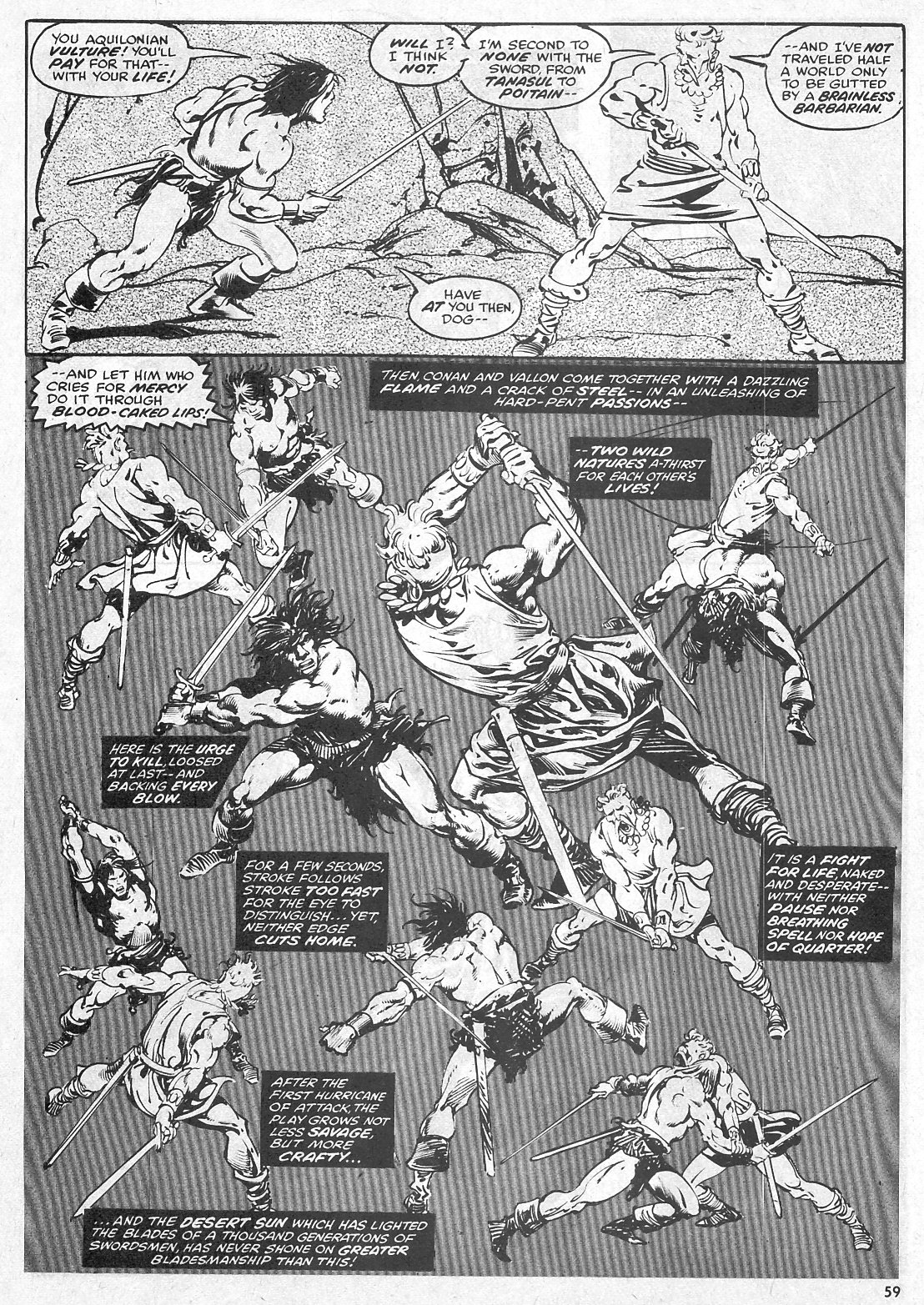 Read online The Savage Sword Of Conan comic -  Issue #28 - 59