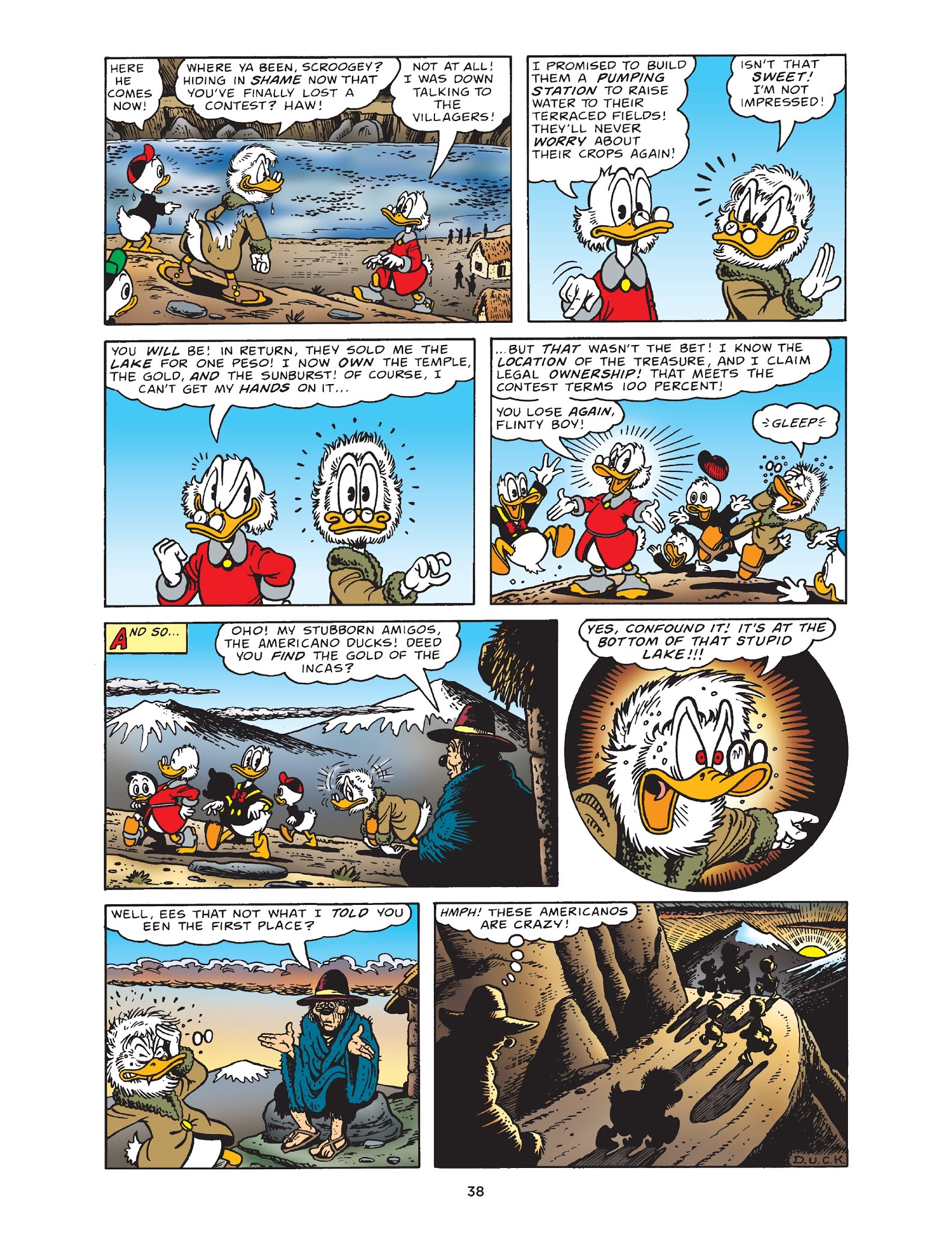 Read online Walt Disney Uncle Scrooge and Donald Duck: The Don Rosa Library comic -  Issue # TPB 1 (Part 1) - 39