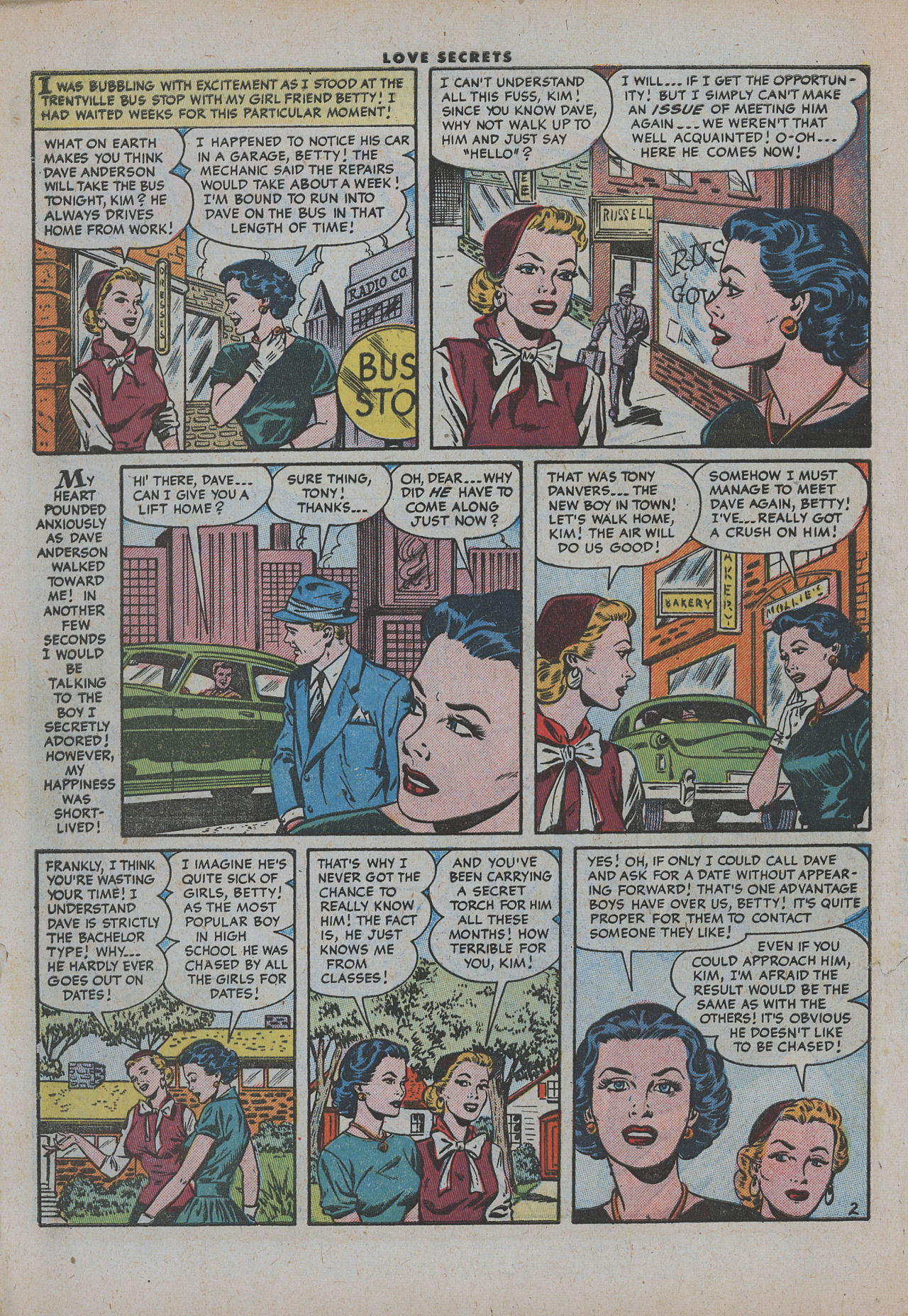 Read online Love Secrets (1953) comic -  Issue #44 - 4