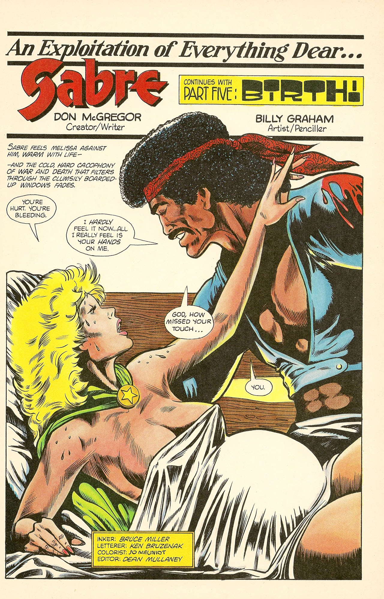 Read online Sabre comic -  Issue #7 - 3