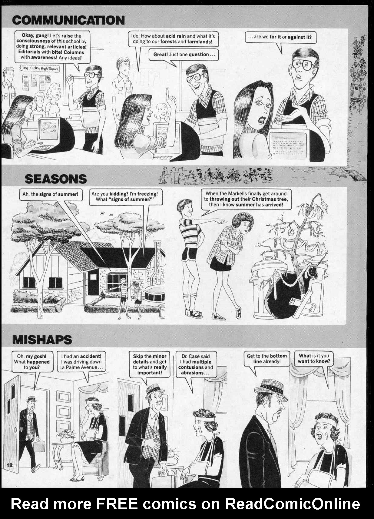 Read online MAD comic -  Issue #258 - 14