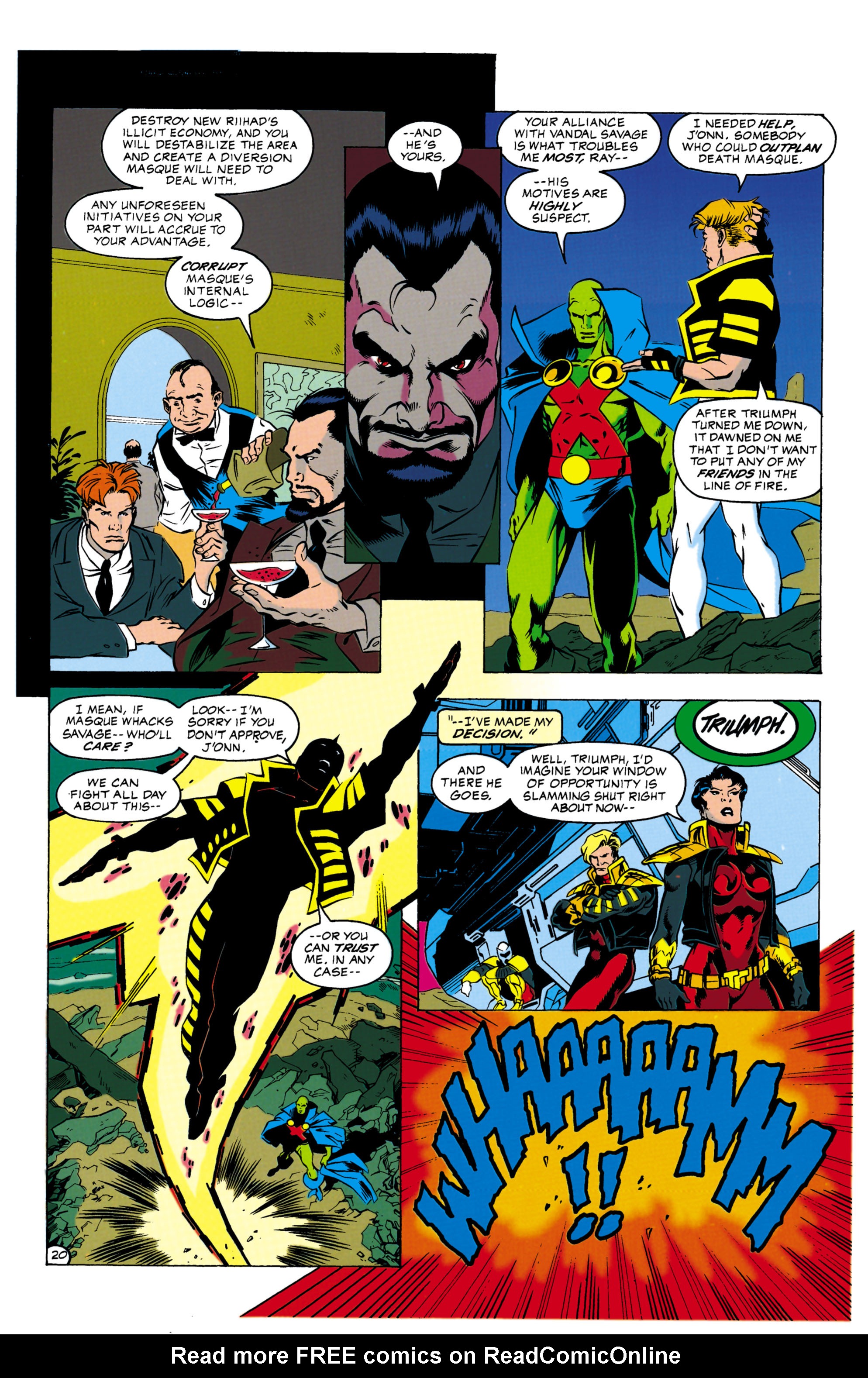 Read online Justice League Task Force comic -  Issue #27 - 21