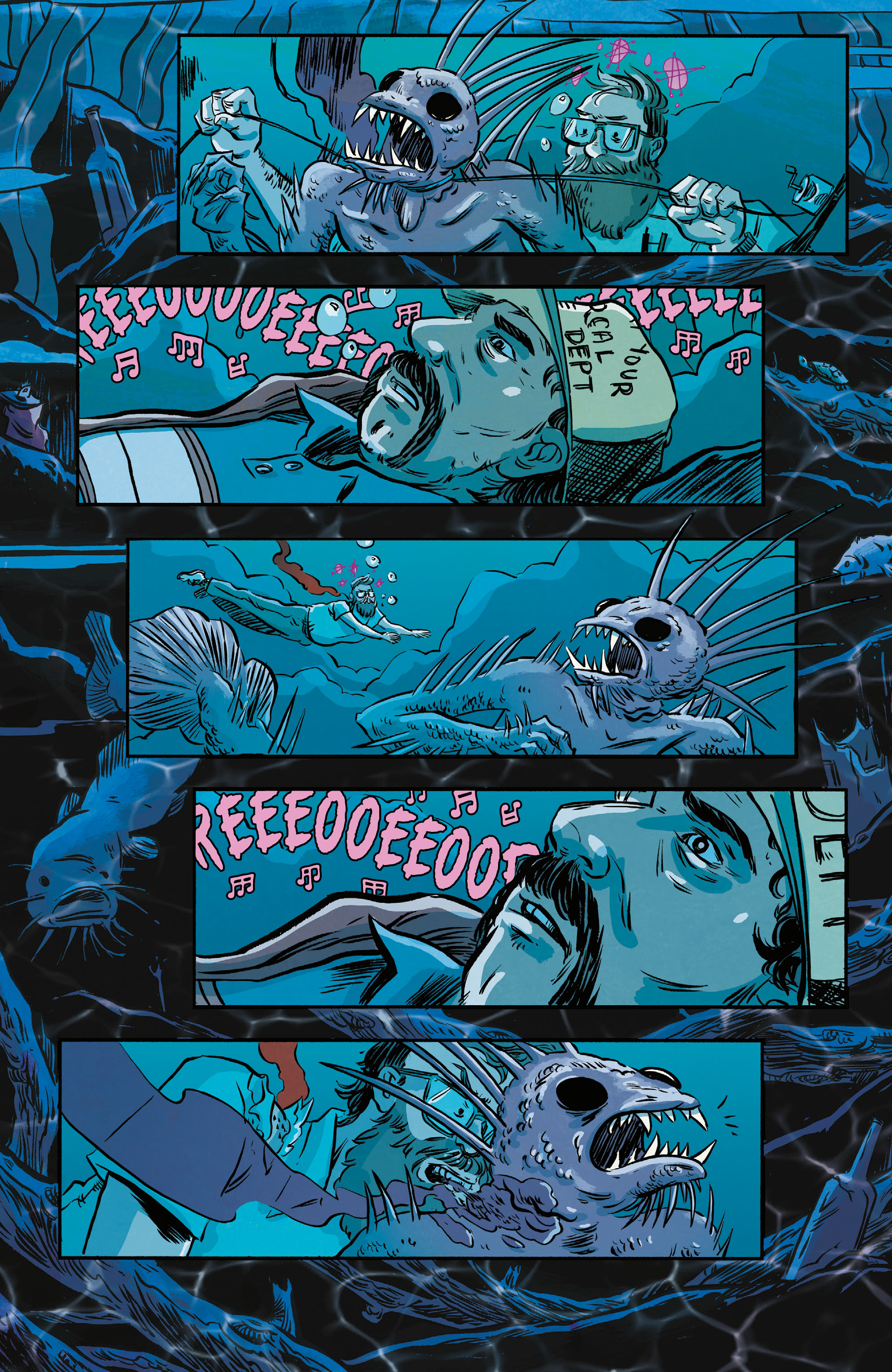 Read online Door to Door, Night by Night comic -  Issue #5 - 21