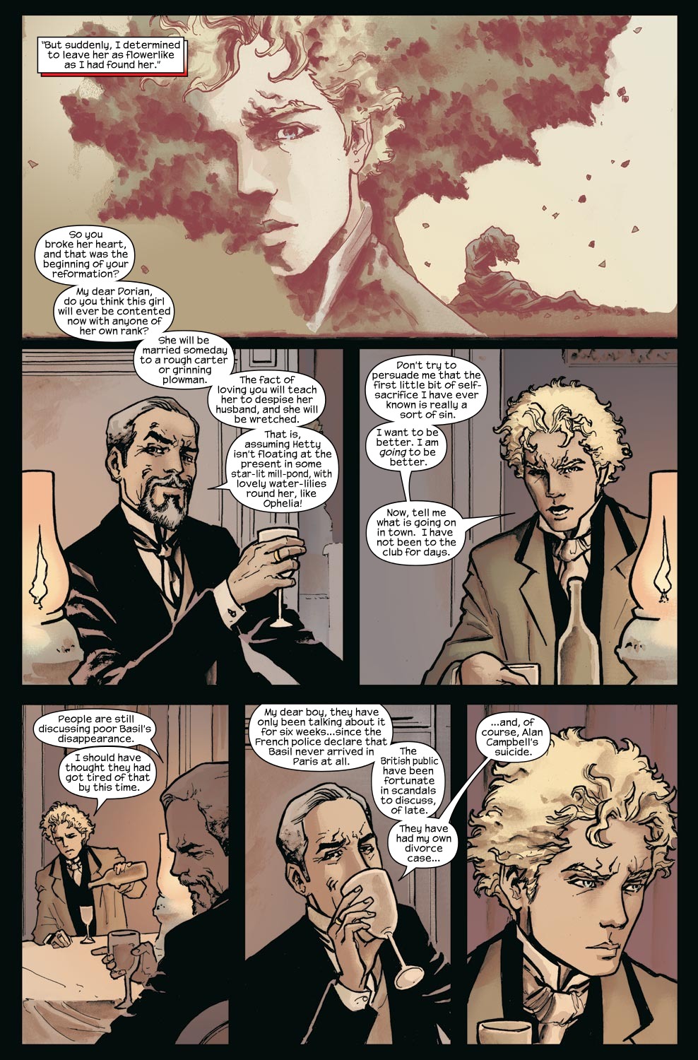 Read online Marvel Illustrated: The Picture of Dorian Gray comic -  Issue #6 - 13