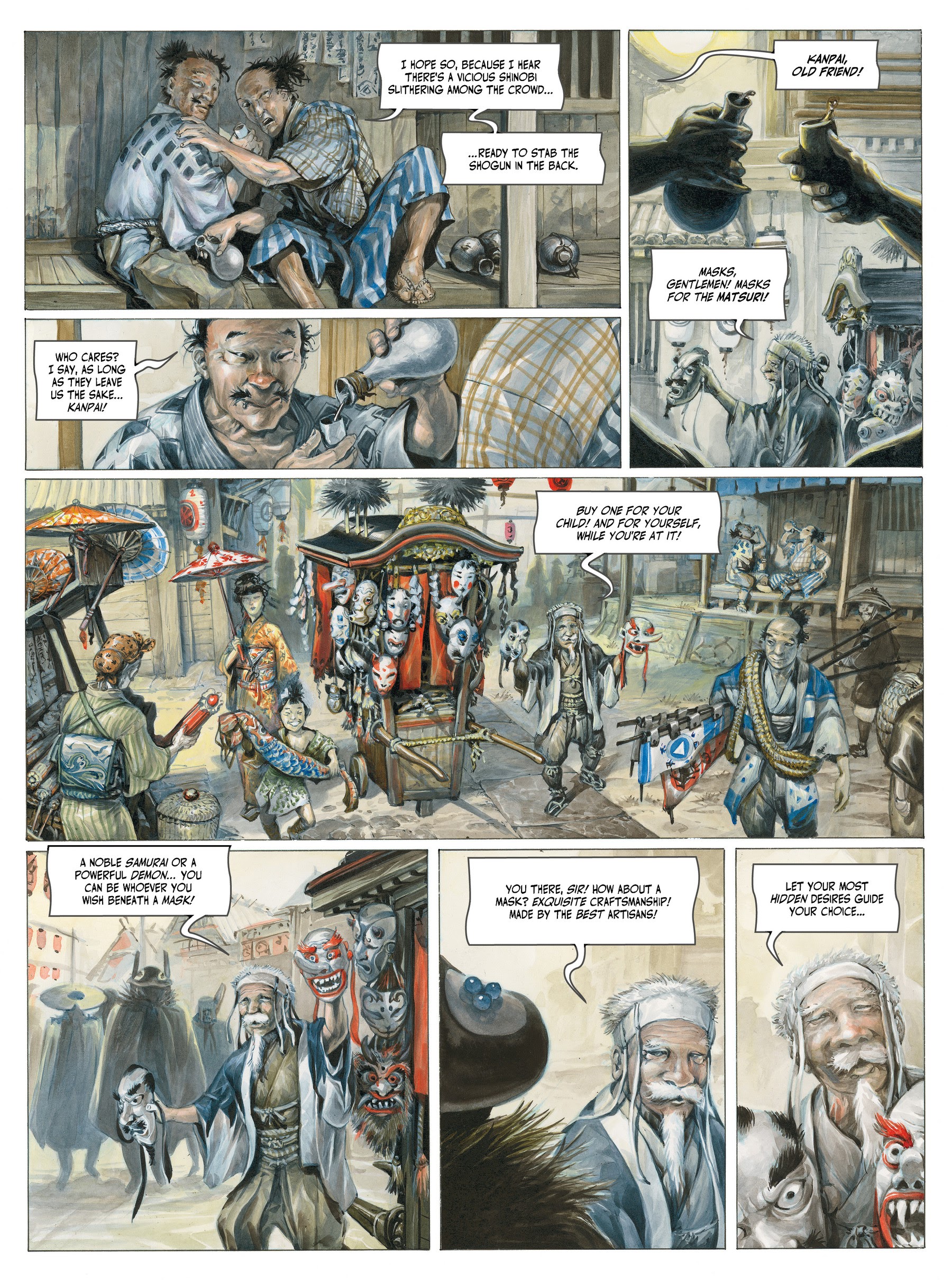 Read online The Mask of Fudo comic -  Issue #1 - 5