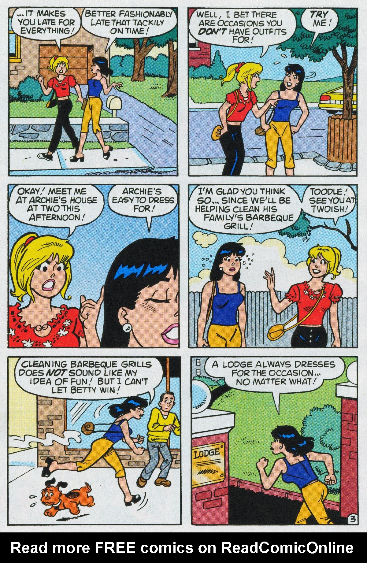 Read online Betty and Veronica Digest Magazine comic -  Issue #157 - 69