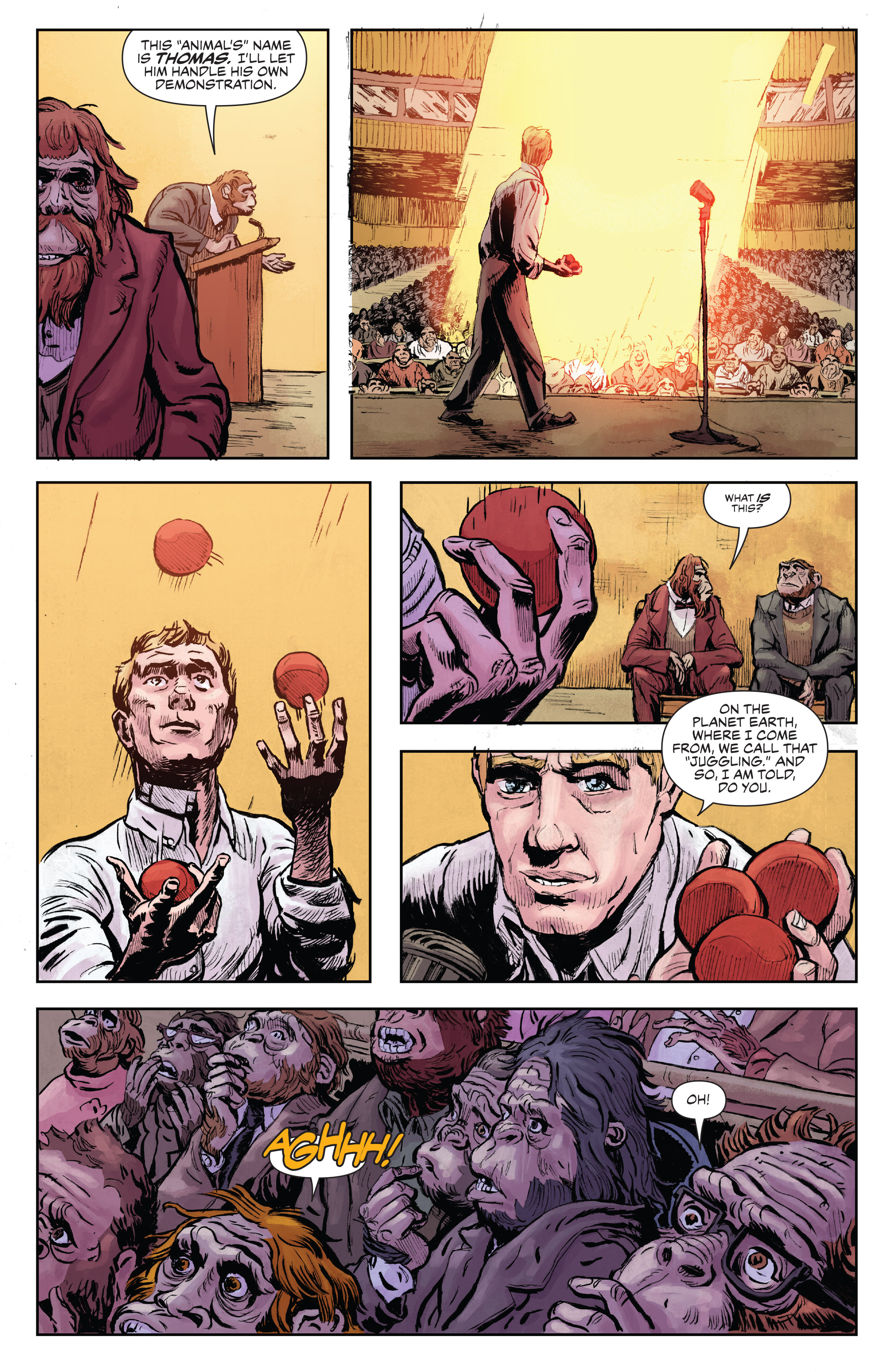 Read online Planet of the Apes Visionaries comic -  Issue # TPB - 78