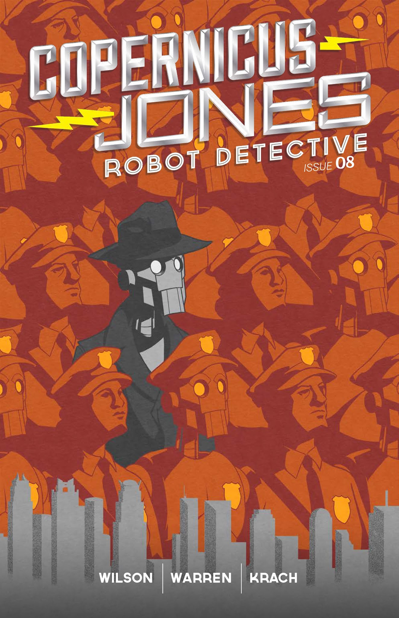 Read online Copernicus Jones: Robot Detective comic -  Issue #8 - 1