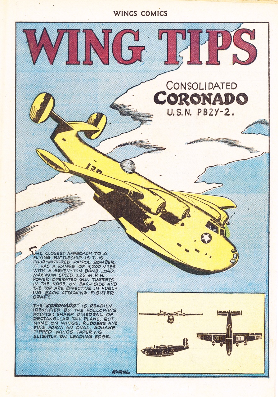 Read online Wings Comics comic -  Issue #37 - 33