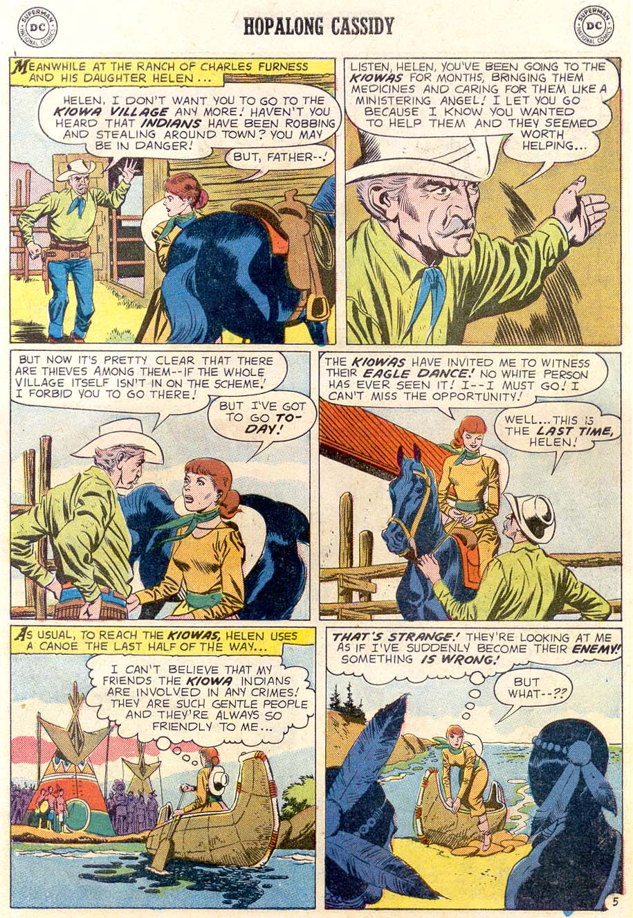 Read online Hopalong Cassidy comic -  Issue #132 - 7