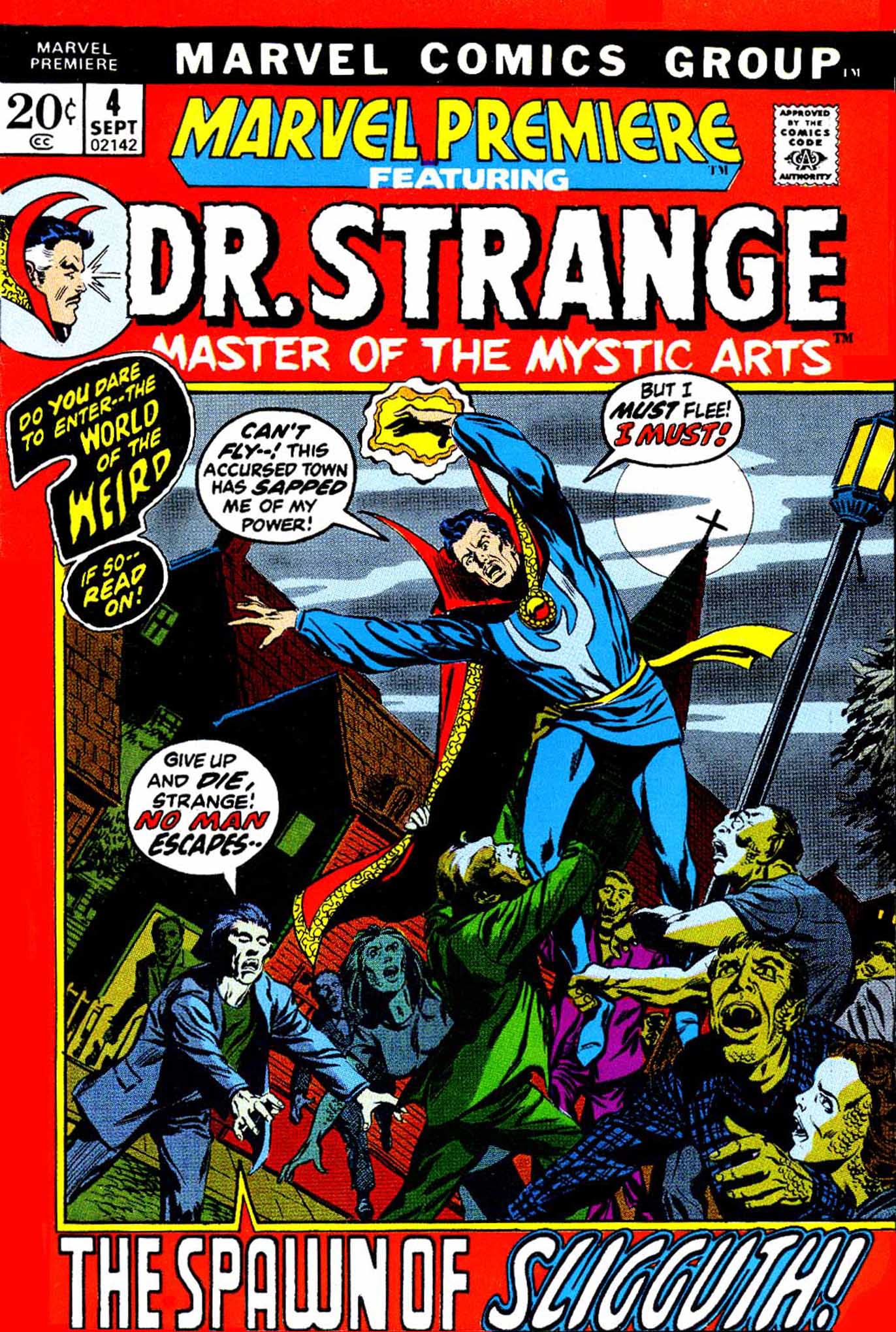 Read online Marvel Premiere comic -  Issue #4 - 1