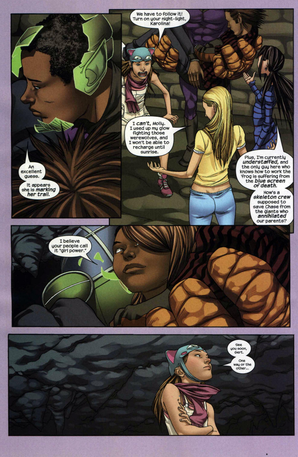 Read online Runaways (2005) comic -  Issue #23 - 22