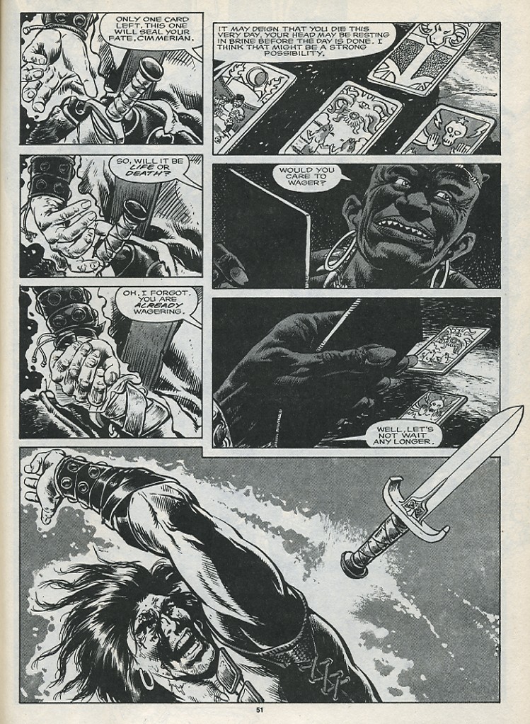 The Savage Sword Of Conan issue 176 - Page 53
