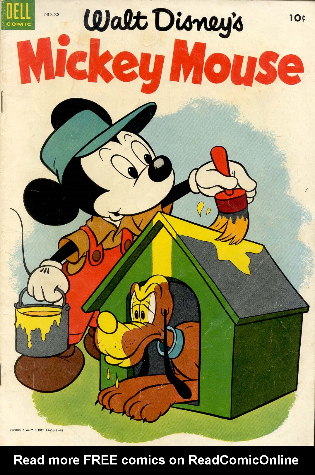 Read online Walt Disney's Mickey Mouse comic -  Issue #33 - 1