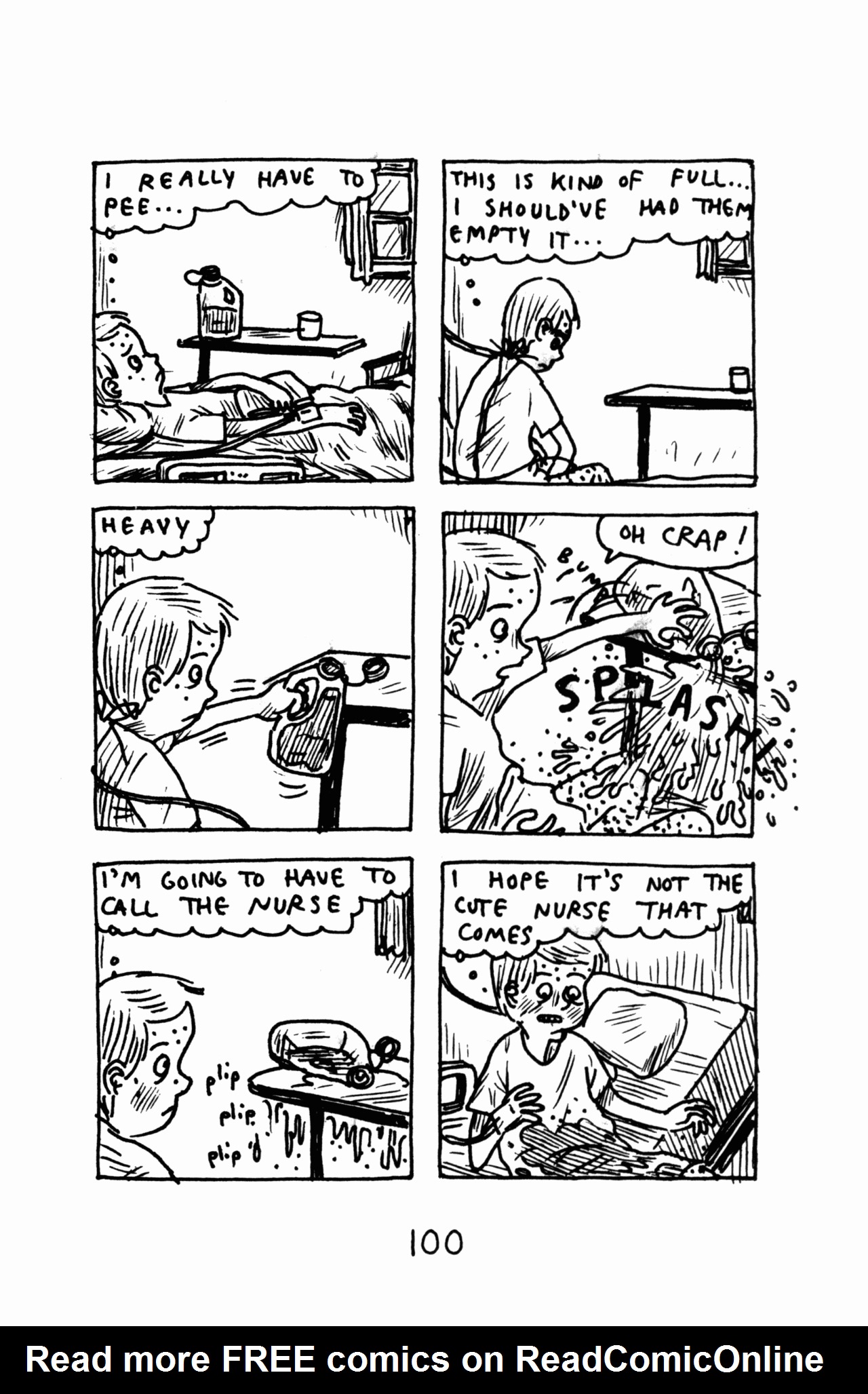 Read online Funny Misshapen Body: A Memoir comic -  Issue # TPB (Part 2) - 1