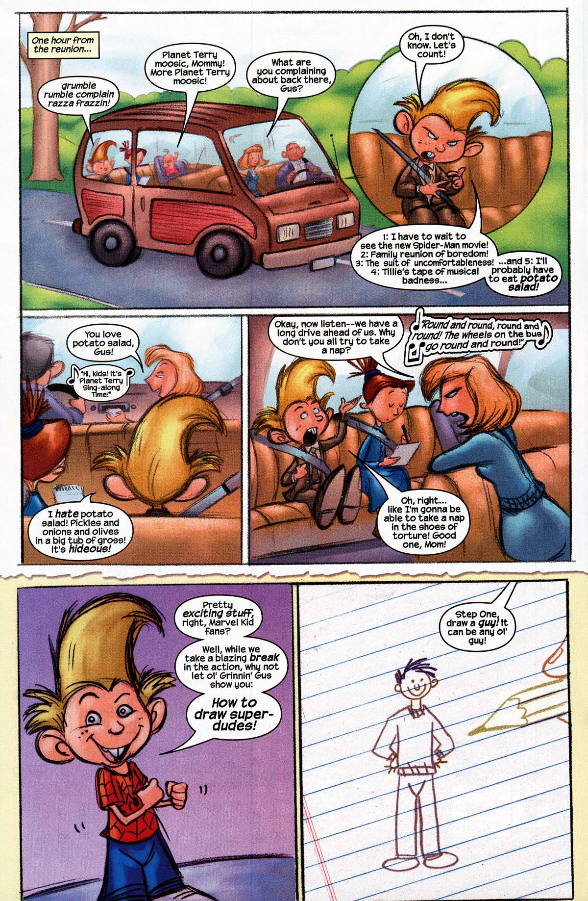 Read online Marvelous Adventures of Gus Beezer comic -  Issue # Spider-Man - 14